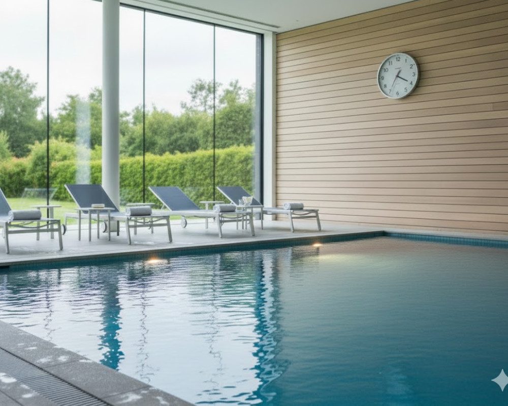 Finnsa® GmbH Sauna-Sanduhr Feuchtraum Uhr für den ungeschützten Spritzwasserbereich