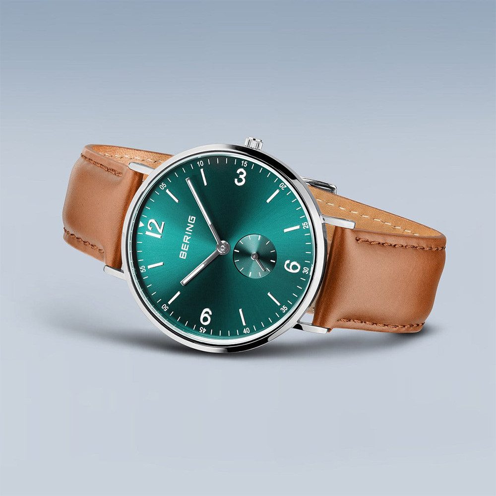 Bering Quarzuhr Bering Classic silber glänzend 14040-508 14040-508, Hochwertiges Produkt mit zeitlosem Design, sorgfältiger Verarbeitung