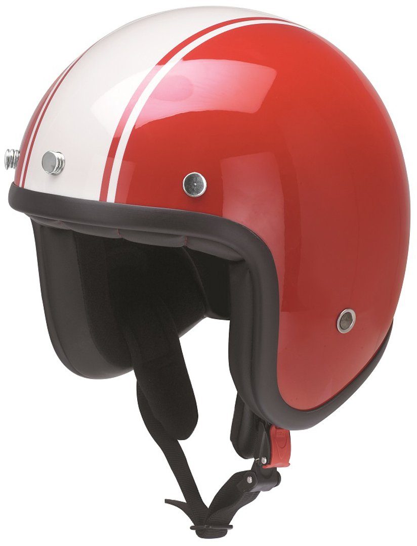 Redbike Motorradhelm RB-757 Bologna Jethelm, Ratschenverschluss