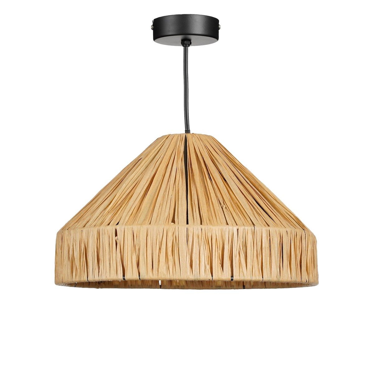 Mica Decorations Pendelleuchte Mica Decorations Elisa Deckenlampe h.braun 40W-E27 - h18xd30cm