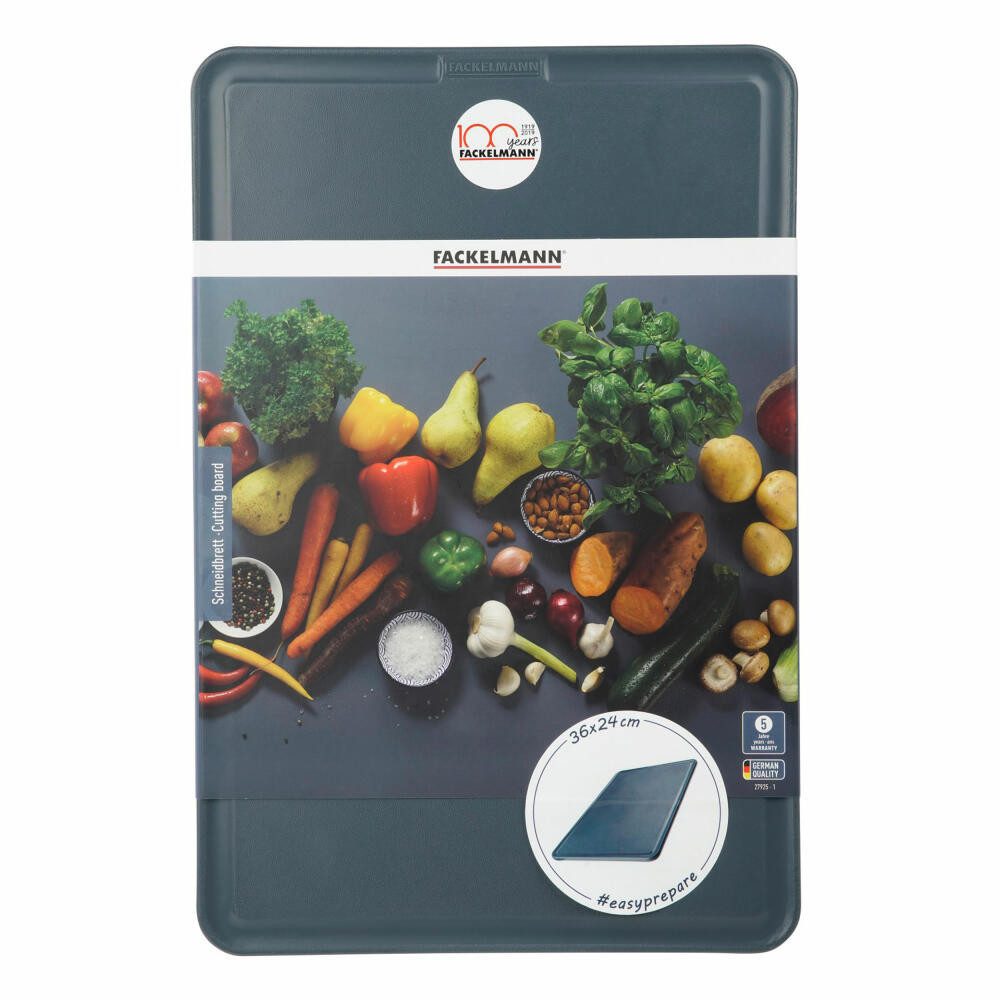 FACKELMANN Schneidebrett easyprepare 36 x 24 cm, Kunststoff