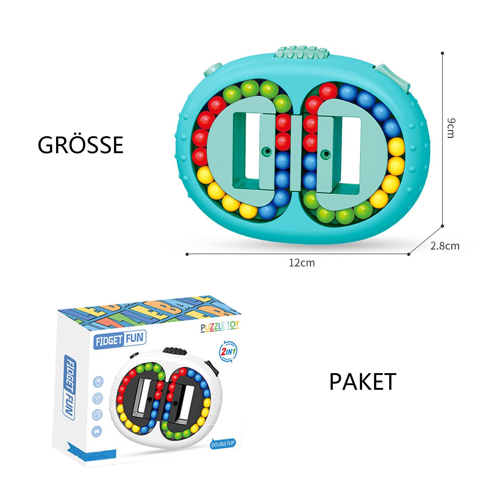 Coonoor Lernspielzeug Rotierender Fingerwürfel Intelligenz Spiele Magic Bea günstig online kaufen