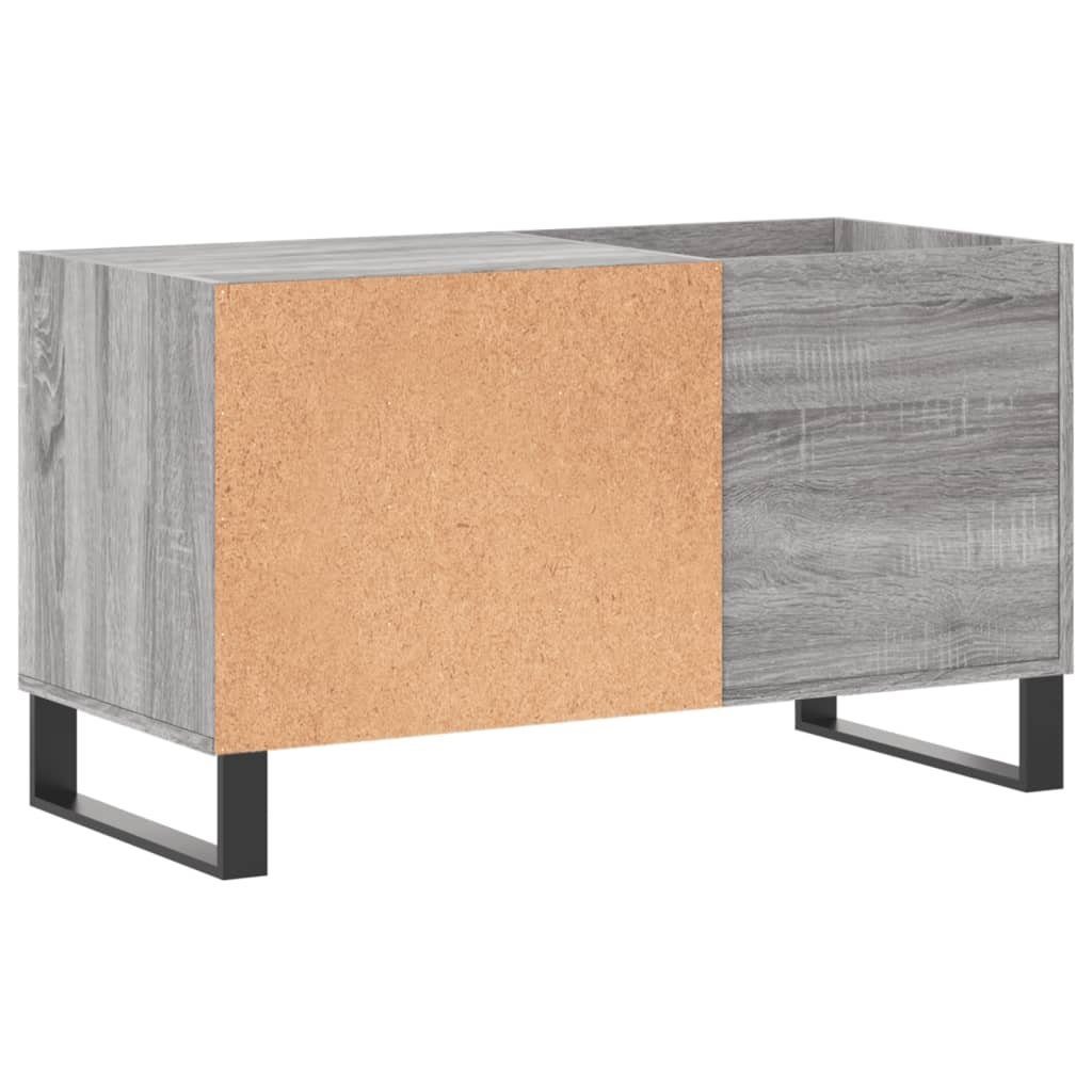 Sonoma cm Grau Media-Regal 1-tlg. Holzwerkstoff, 85x38x48 Plattenschrank vidaXL