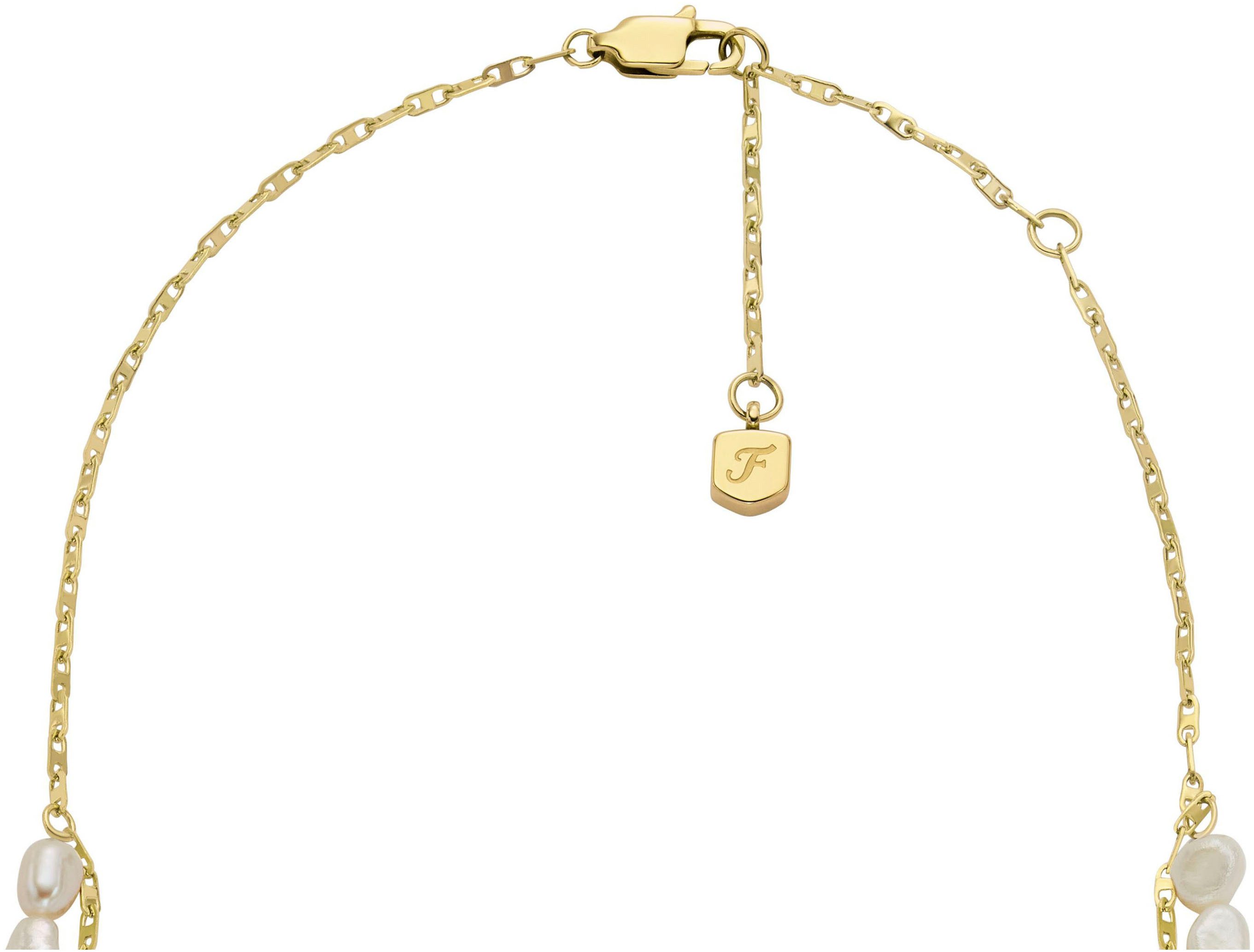 Fossil Edelstahlkette Schmuck Geschenk E...