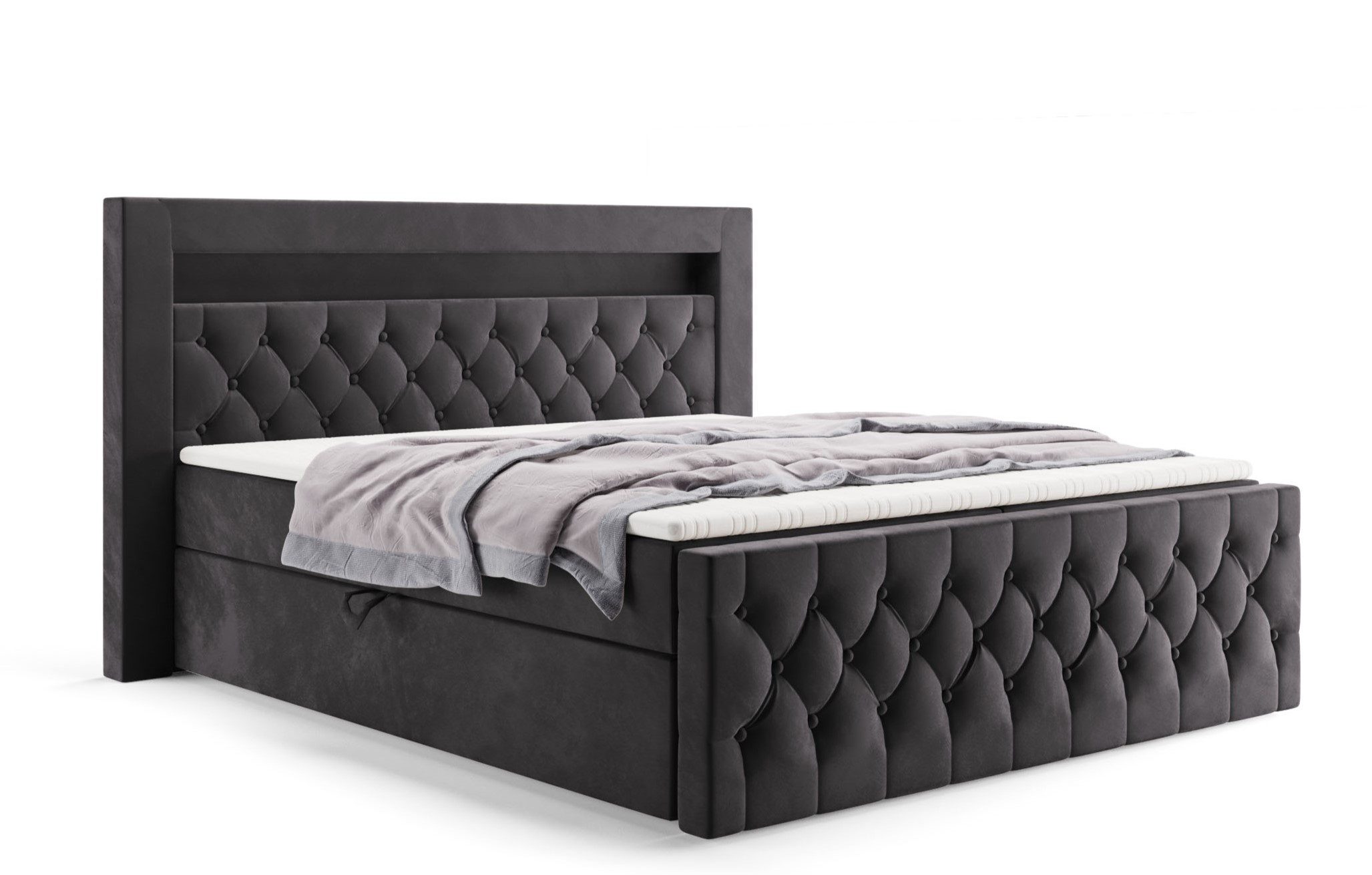 Labett Boxspringbett GOLD 9 mit LED, günstig online kaufen