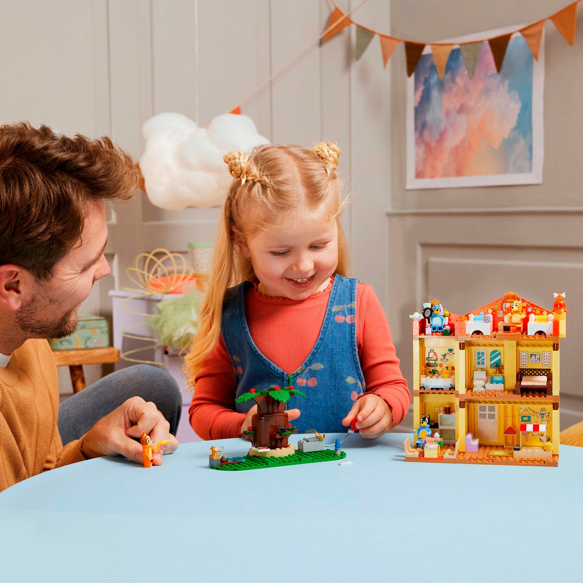 LEGO® Blueys Haus (11203), LEGO Bluey Konstruktionsspielsteine, (382 St), M günstig online kaufen