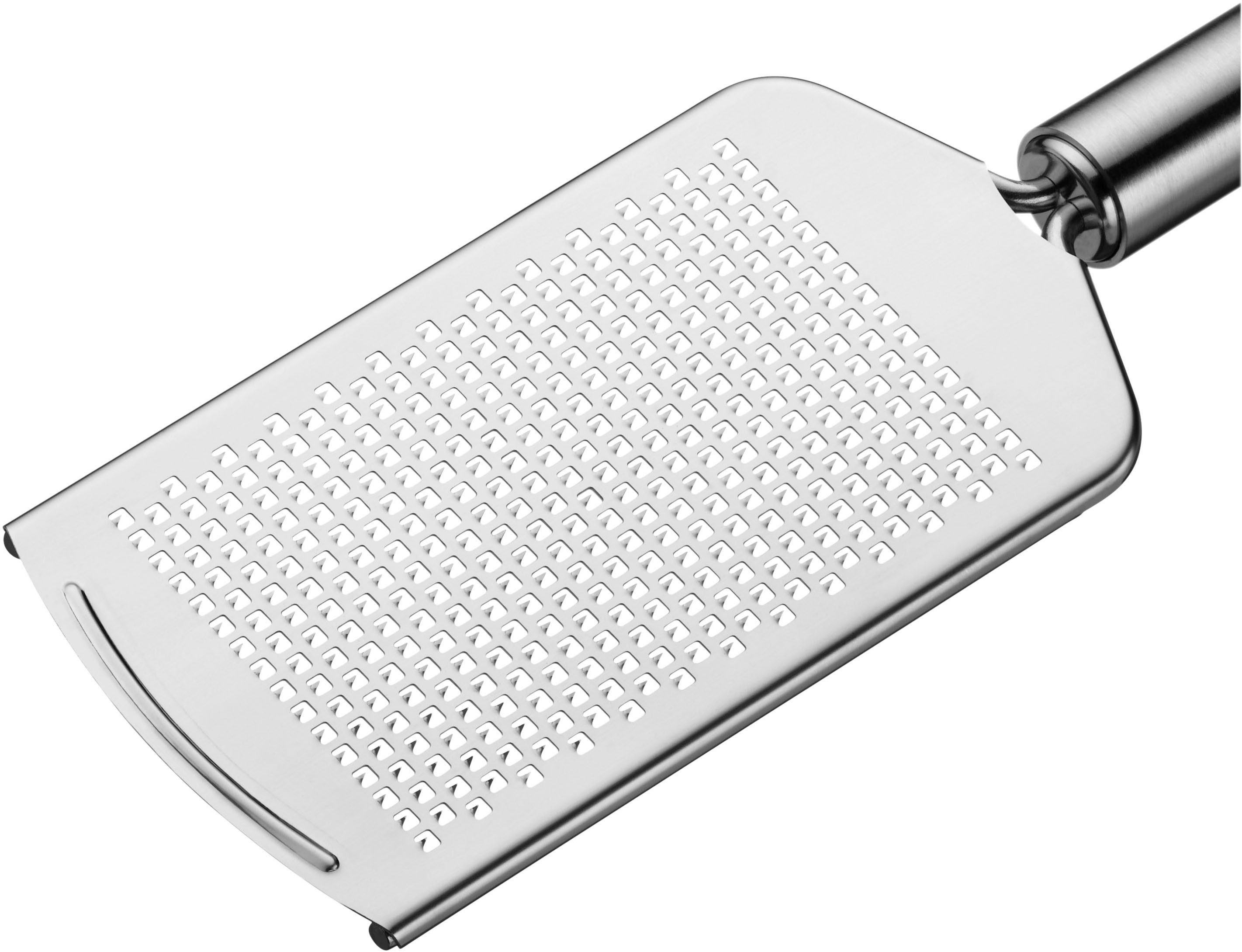 WMF Küchenreibe Profi Plus, Cromargan® Edelstahl Rostfrei 18/10, (1-St), langanhaltende Schärfe, Cromargan Edelstahl rostfrei, Aufhängeöse