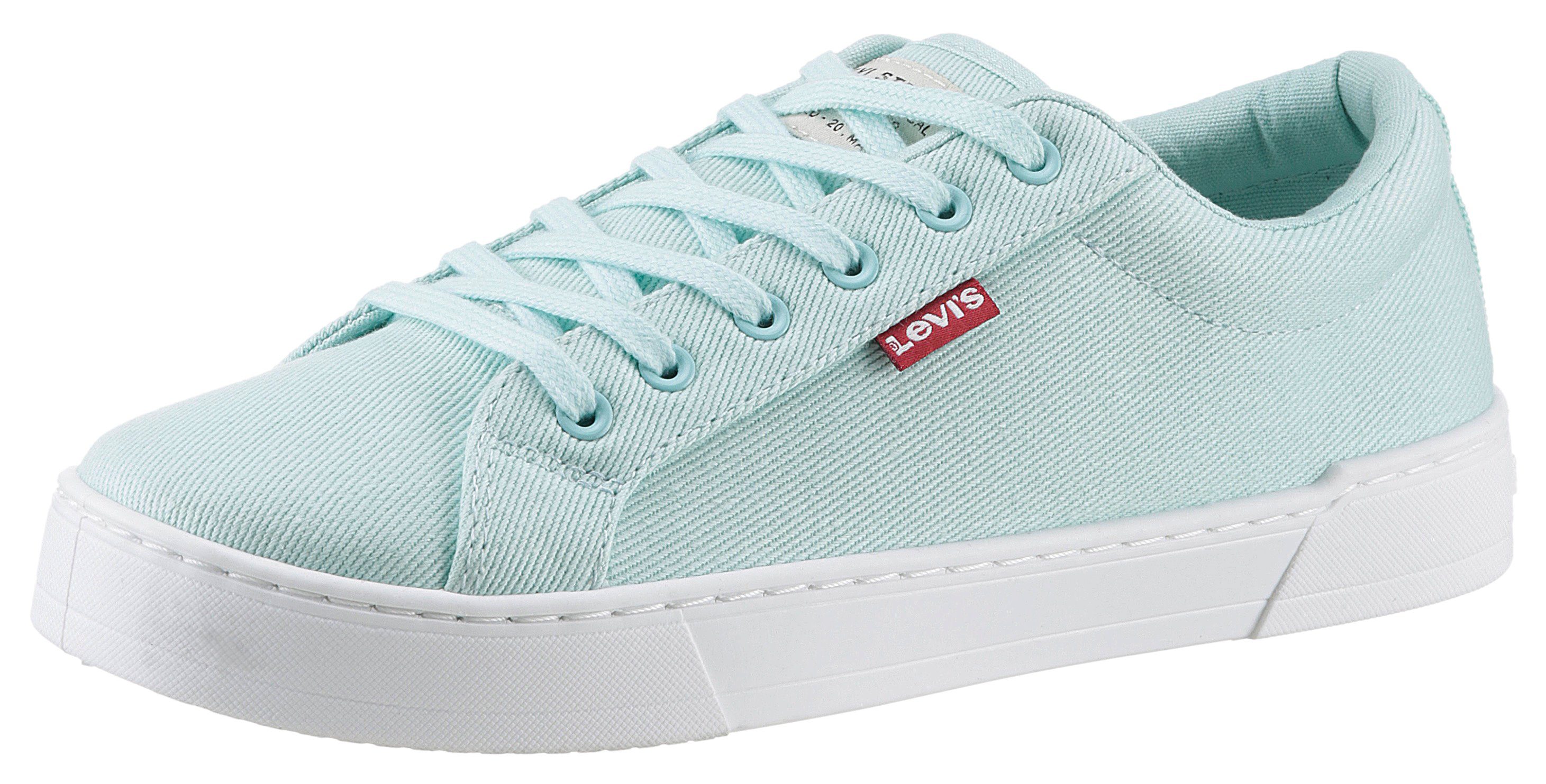 Levi's® MALIBU 2.0 Plateausneaker mit Logoaufnäher, Freizeitschuh, Halbschuh, Schnürschuh