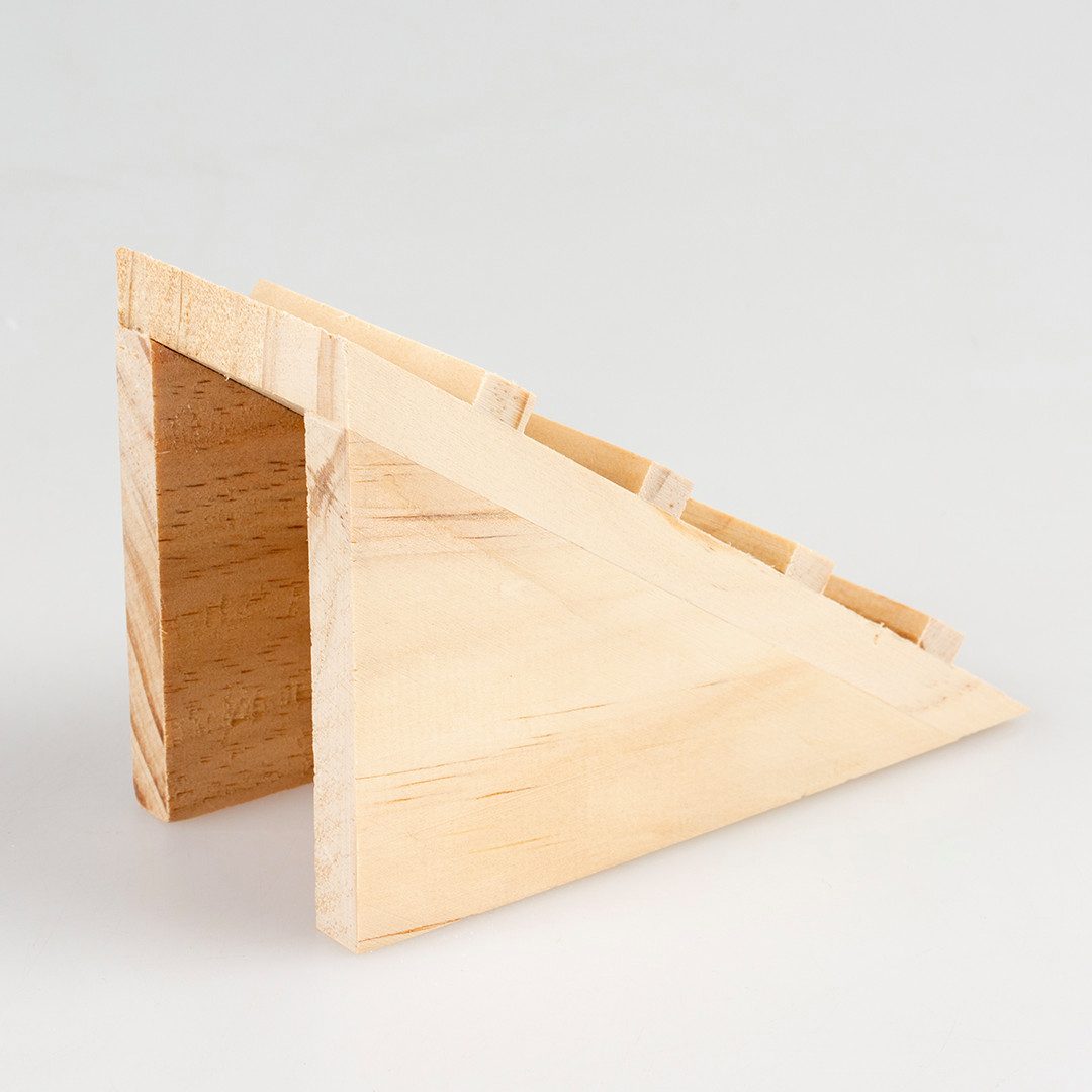 DUVO+ Kleintiertunnel Duvoplus Nagertreppe aus Holz