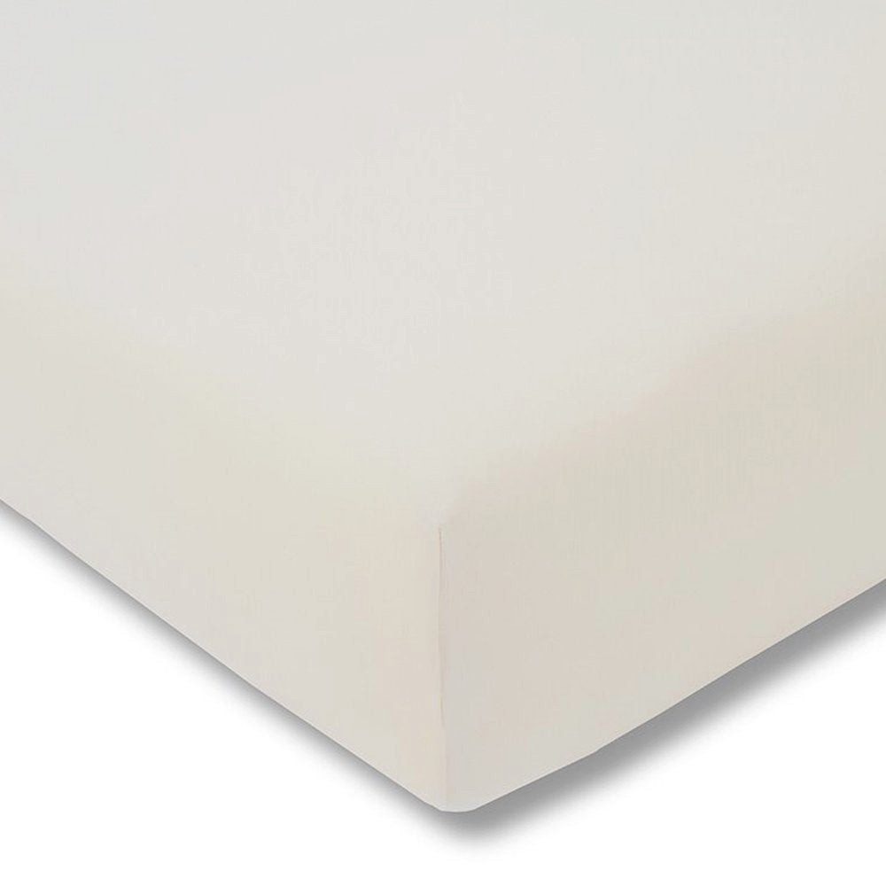 Estella Spannbettlaken Estella Kinderspannbettlaken Fein-Jersey 70x140 cm elfenbein 6500