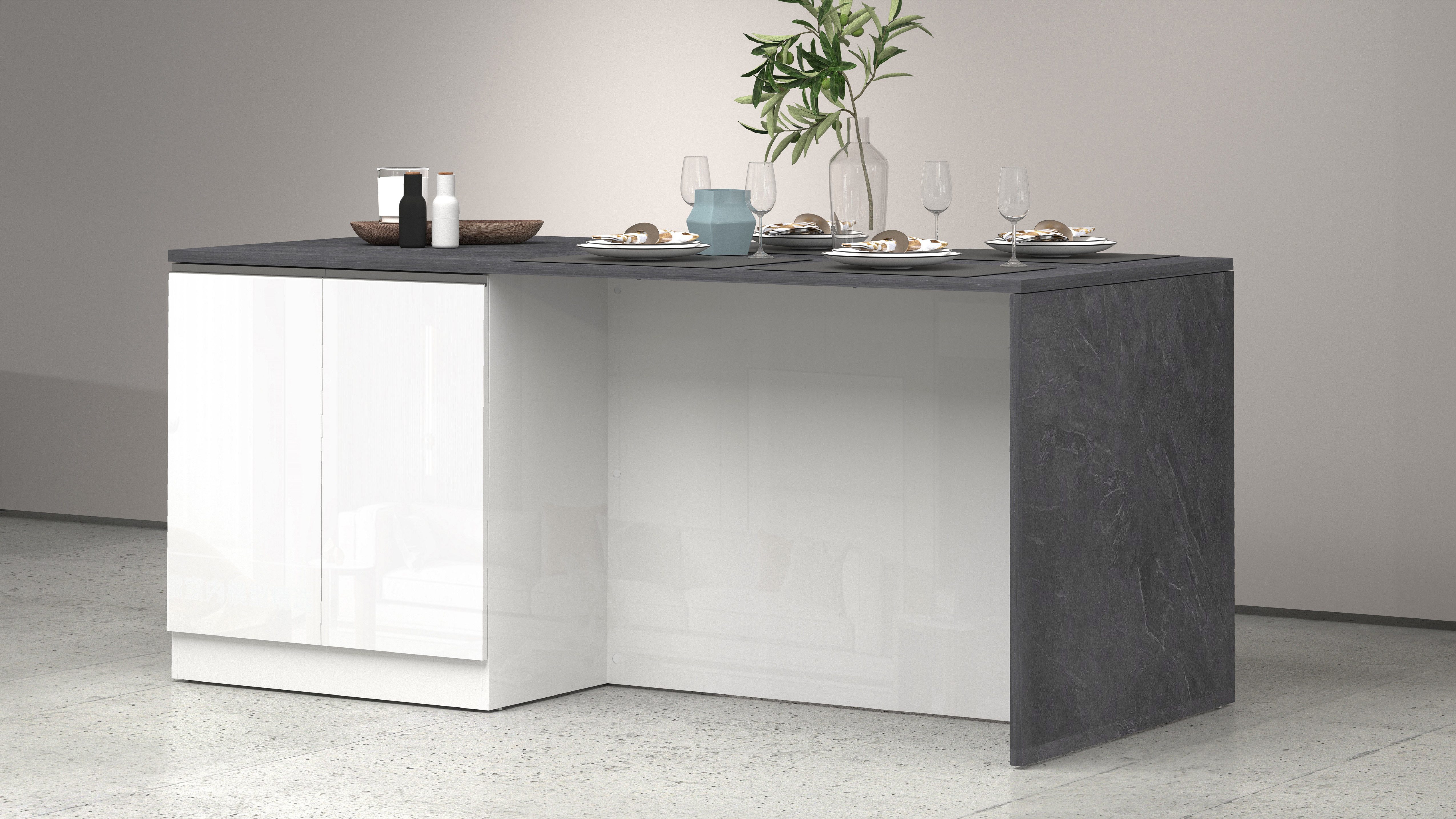 KOCHSTATION Kücheninsel Sole,Kochinsel,Küchenarbeitsblock,Inselküche,Arbeit günstig online kaufen