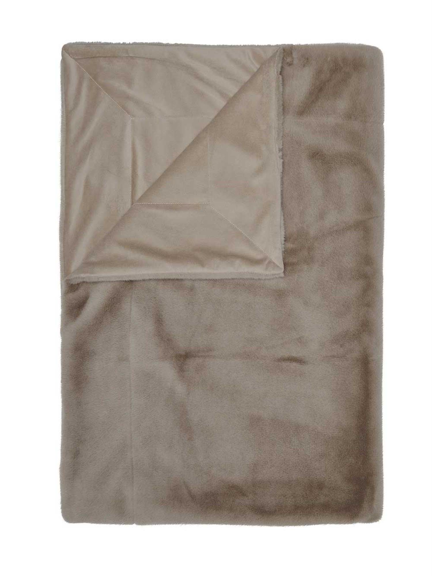 Plaid Furry, Essenza, aus Kunstfell