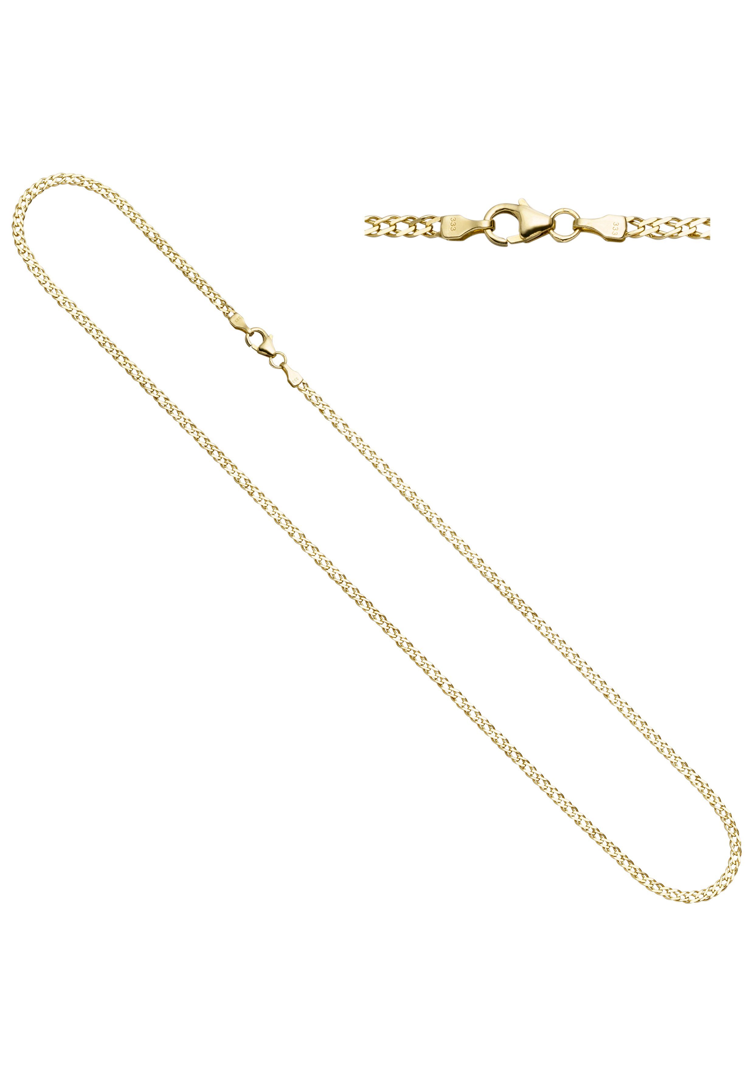 JOBO Goldkette, Zwillings-Panzerkette 333 Gold 50 cm 2,7 mm