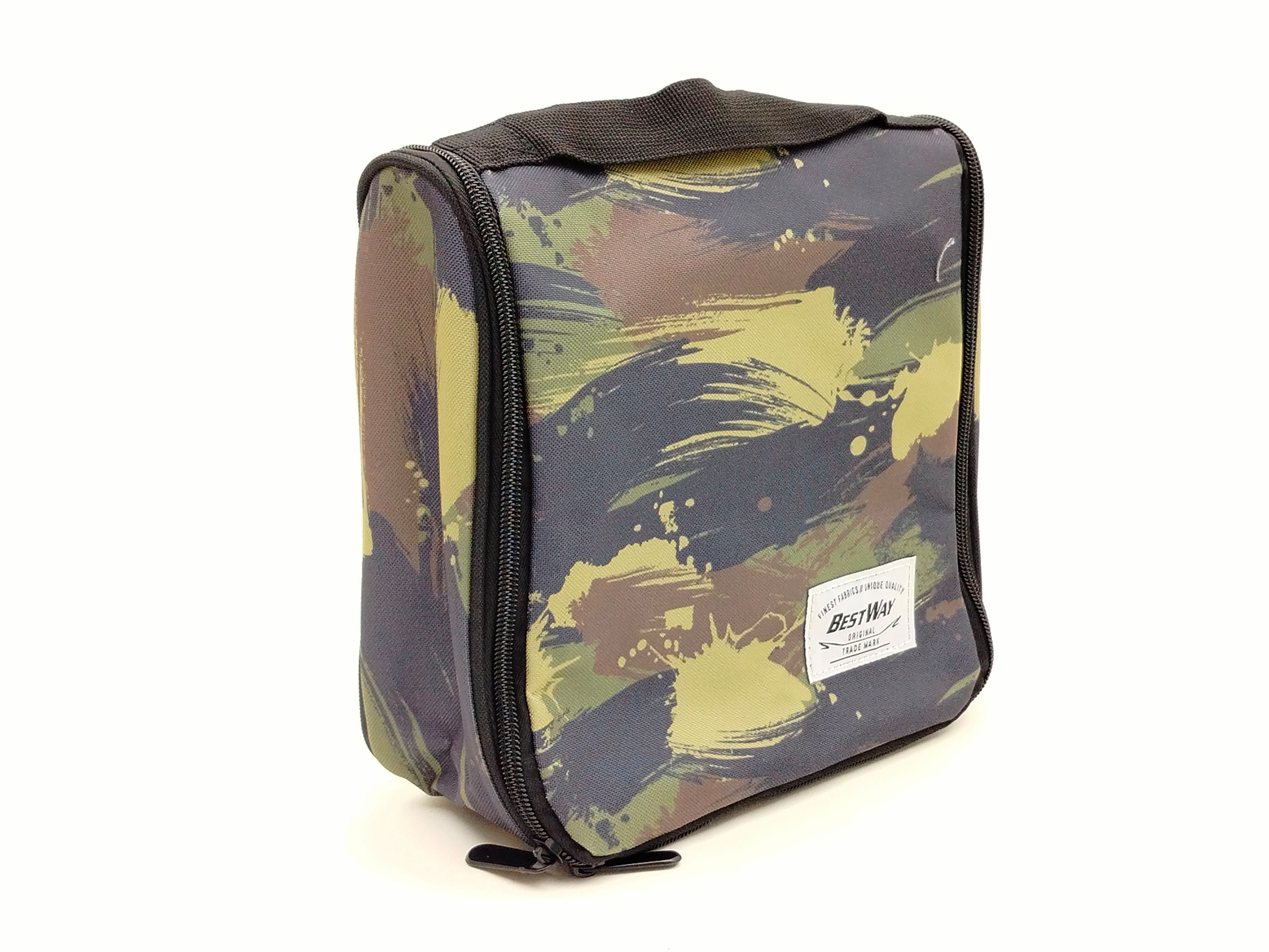 BESTWAY Kulturbeutel Kosmetiktasche Camouflage – Tarnfleck Waschtasche