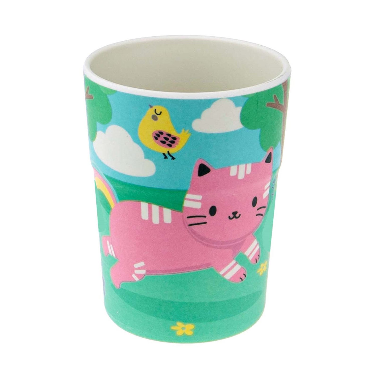 HTI-Living Tasse Kinderbecher Katzen, 1-tlg., Kunststoff, Trinkbecher Saftbecher Milchbecher