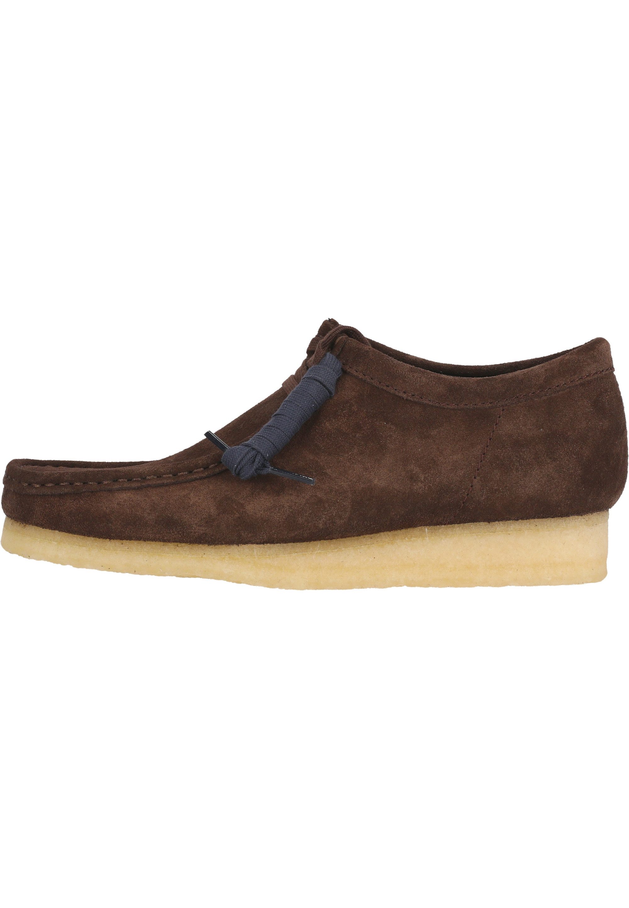 Clarks Wallabee Schnürschuh mit unnachahmlicher Kreppsohle günstig online kaufen