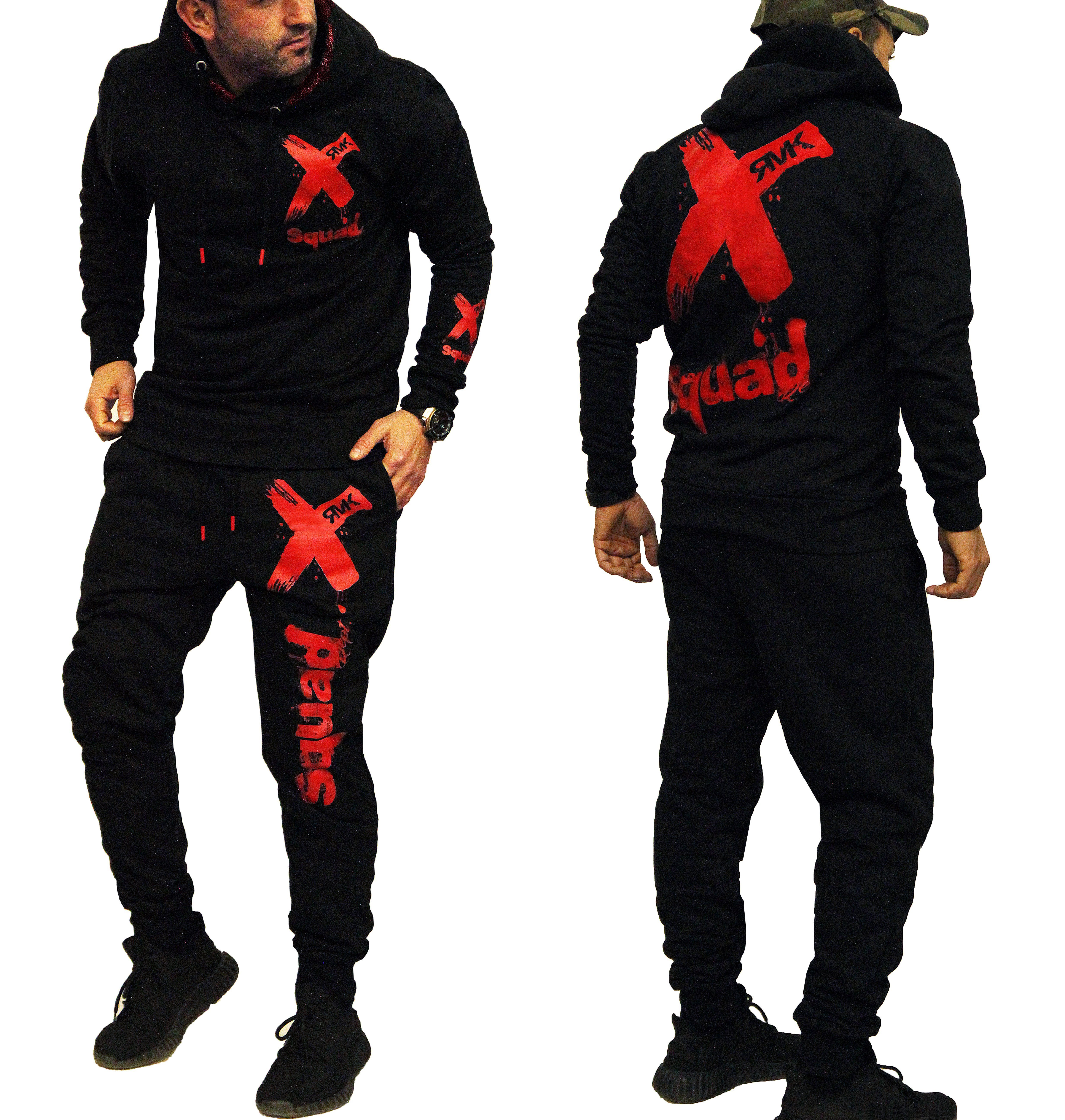 RMK Jogginganzug Herren Trainingsanzug Sportanzug Streetwear Fitness Hoodie günstig online kaufen