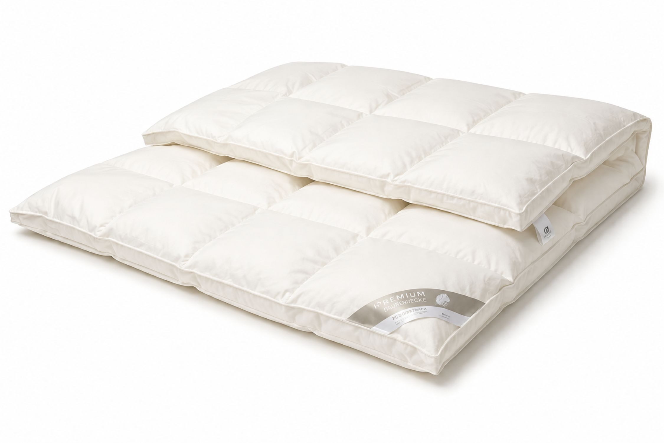 Betten Hofmann Daunenbettdecke Betten Hofmann White Sibiria 8cm Winterdecke mit Außensteg 4x6 155x200, Füllung: 100% Gänsedaunen, Bezug: 100% Baumwolle, mit Schneegänseflaum, hergestellt in Deutschland, hypoallergen