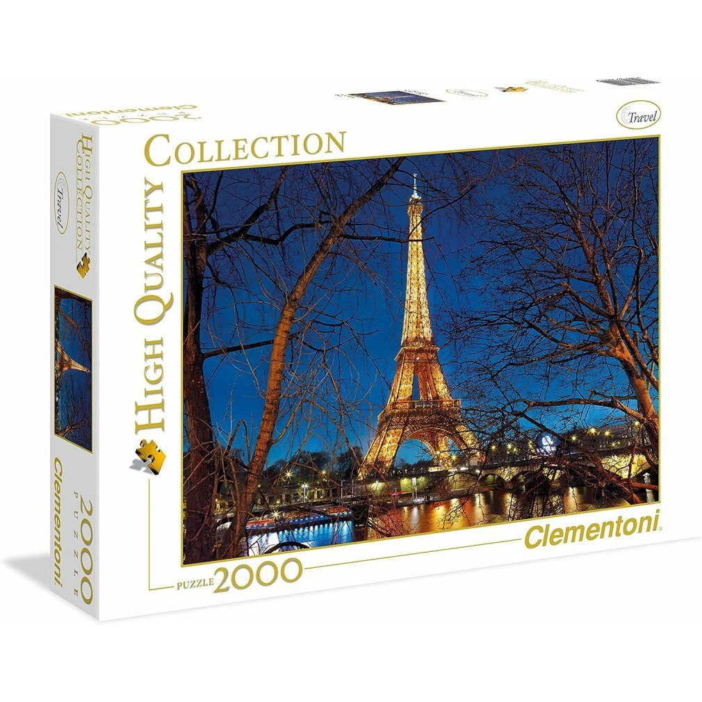 Clementoni® Puzzle High Quality Collection - 2000 Teile Puzzle - Paris, Puzzleteile