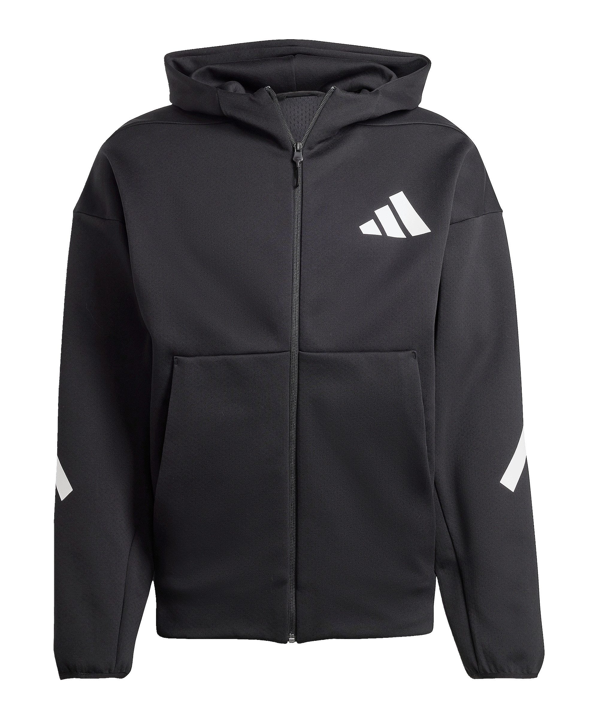 adidas Performance Sweatjacke adidas Performance Kapuzenjacke Weiß Polyeste günstig online kaufen