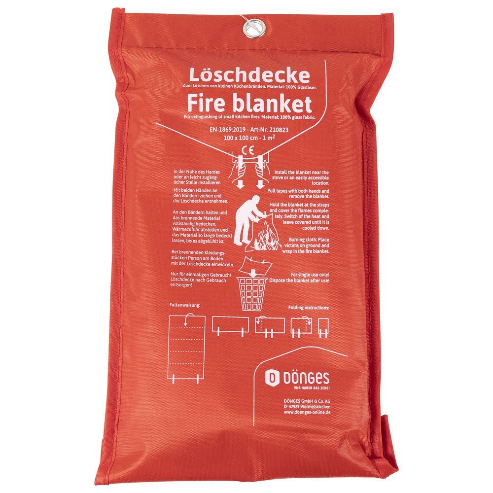 Dönges Brandschutzeinheit Löschdecke EN 1869