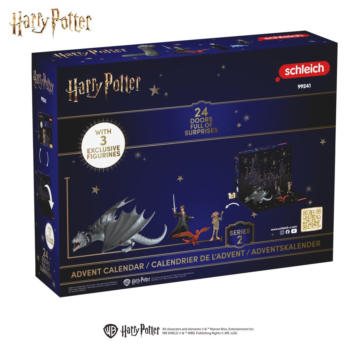Schleich® Adventskalender HARRY POTTER™, Mini Figuren Adventskalender Serie 2 (99241) (29-tlg)