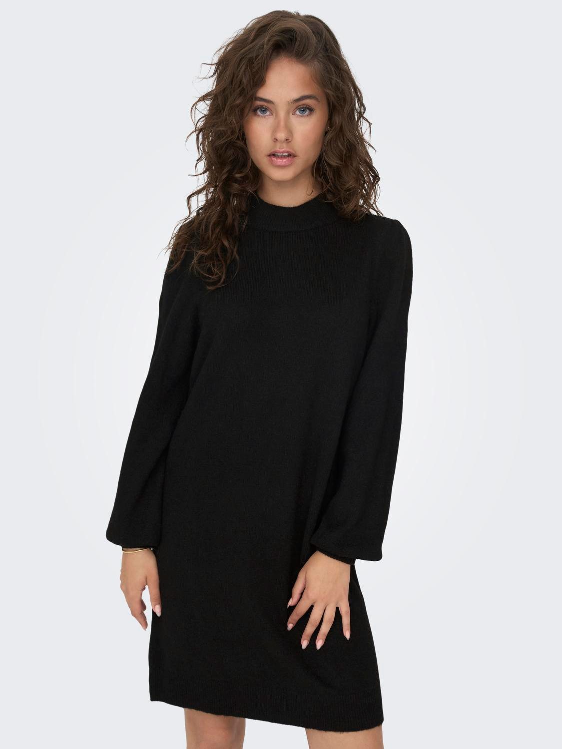 JDY Strickkleid JDYRUE LIFE L/S HIGH günstig online kaufen