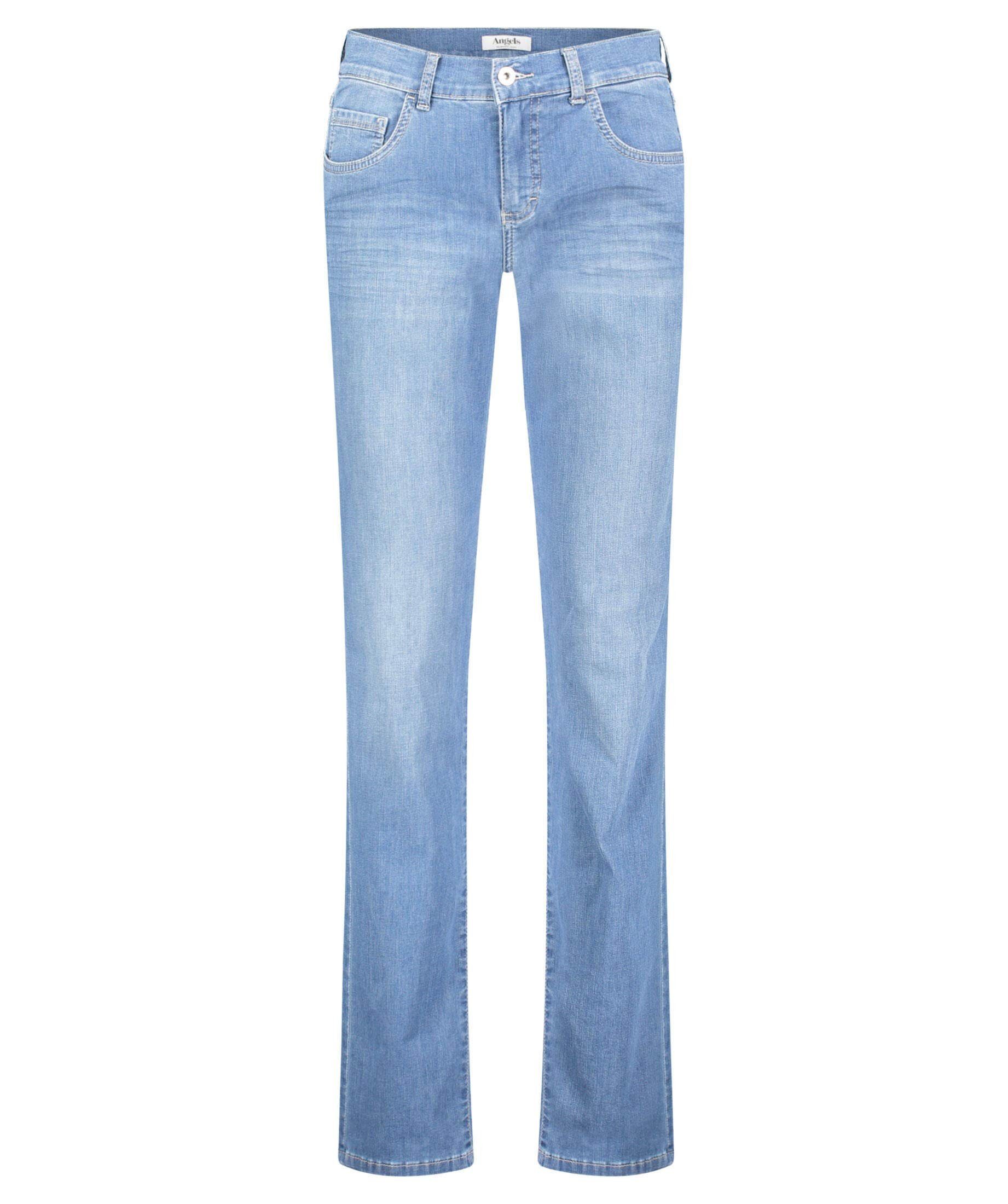 blau 5-Pocket-Jeans ANGELS (1-tlg) regular