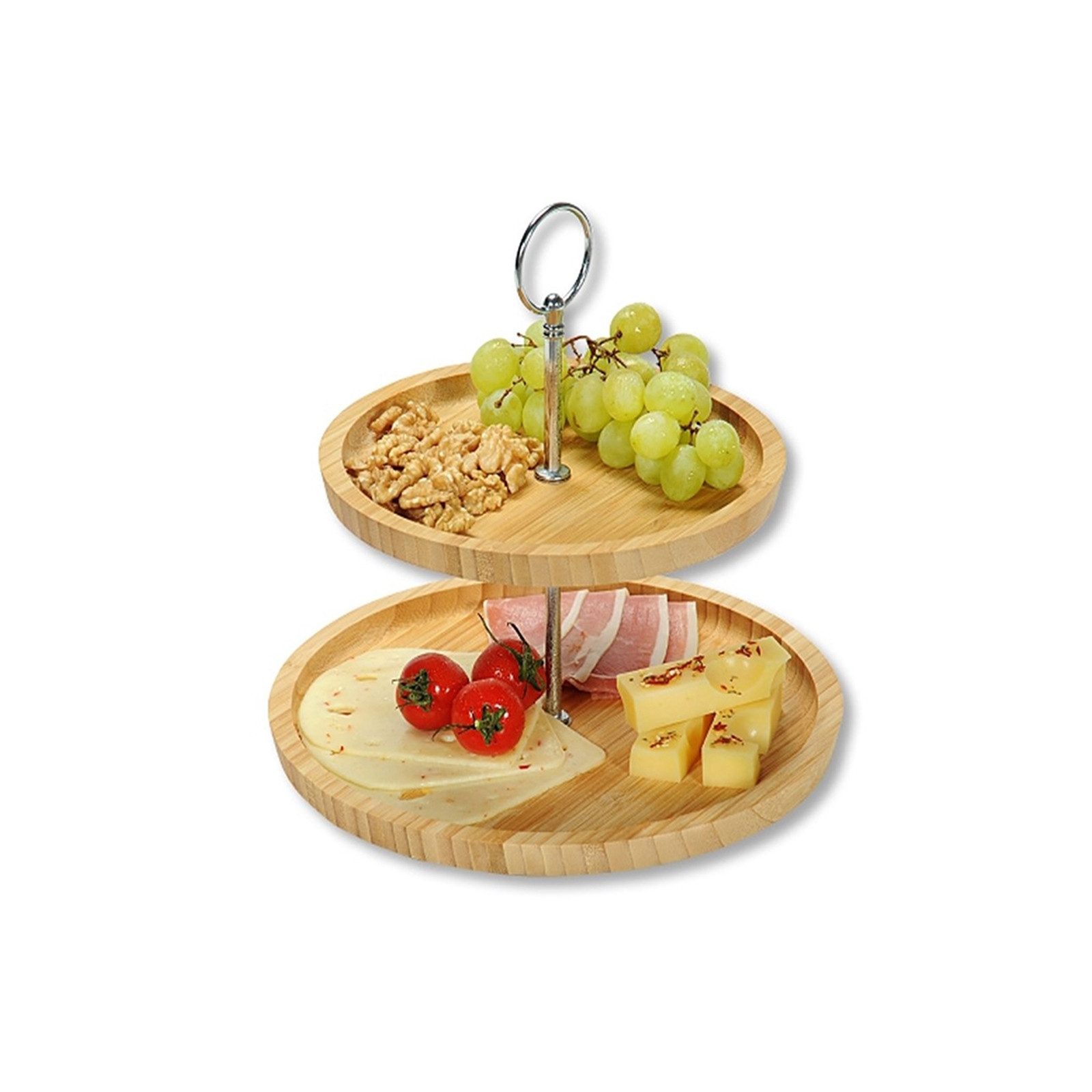 Neuetischkultur Etagere Etagere 2-stöckig, Holz, (Stück, 1-tlg., 1 Etagere), Servierplatte