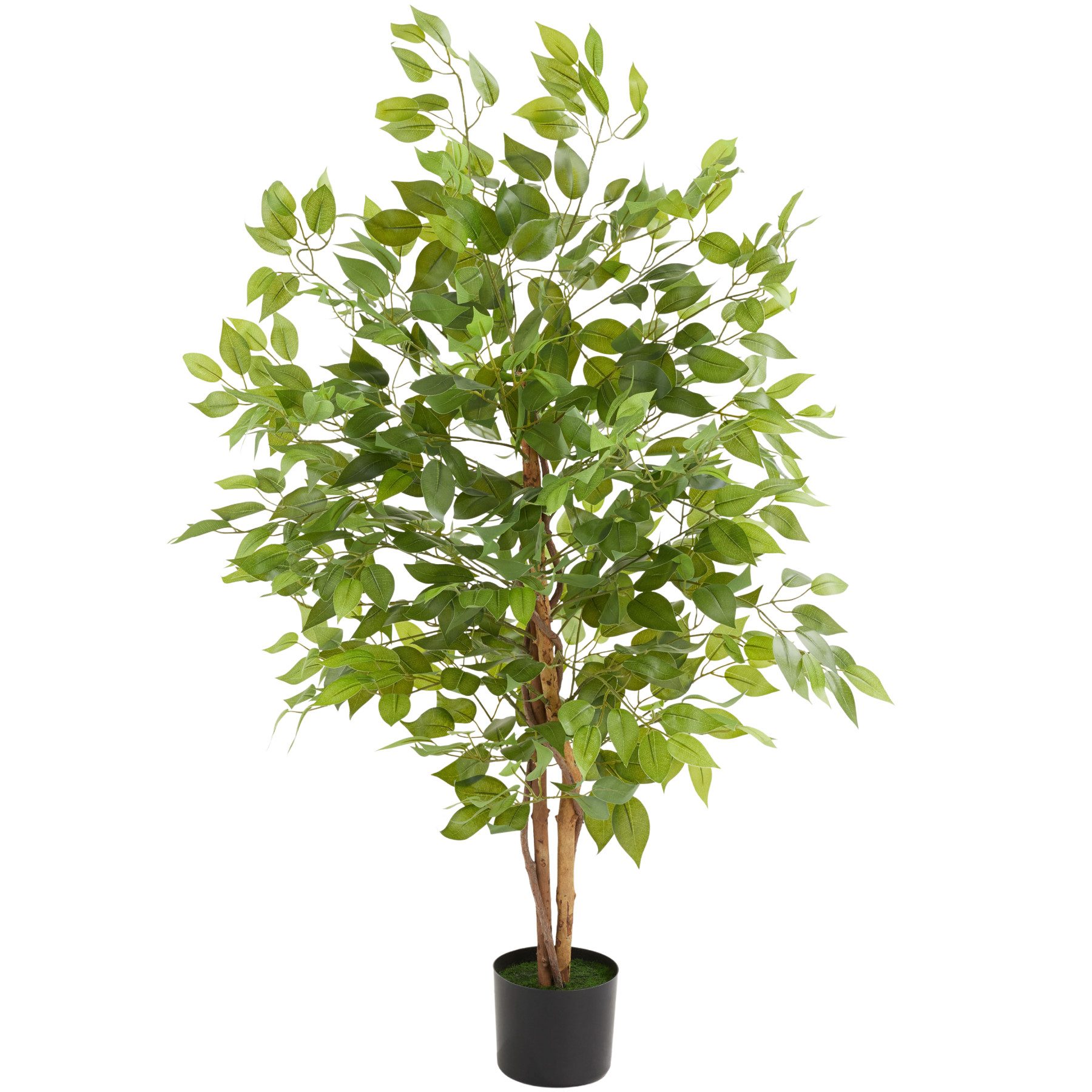 Künstliche Zimmerpflanze Künstlicher Ficusbaum Ficusbaum, tectake, Höhe 120 günstig online kaufen