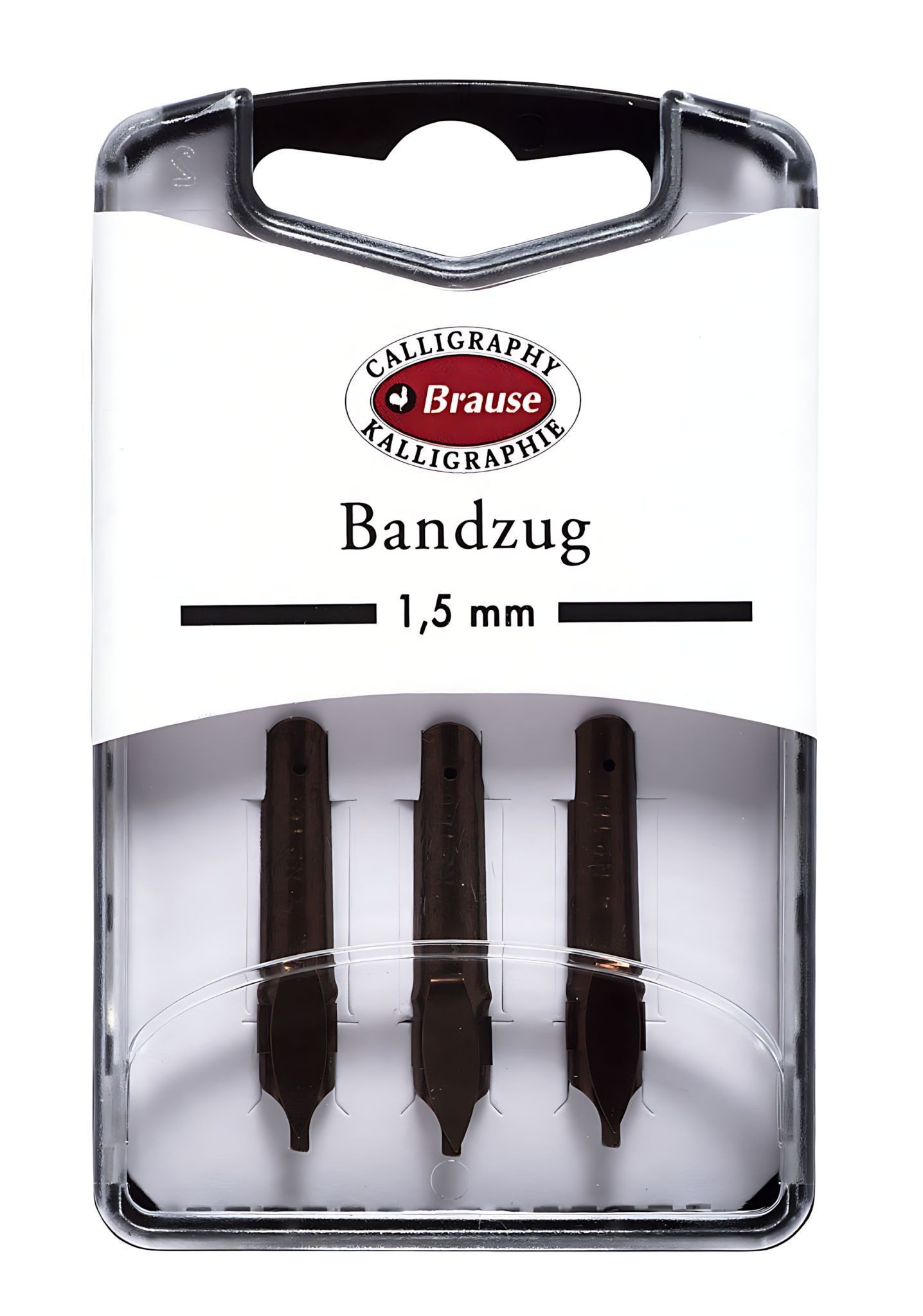 EXACOMPTA Kalligraphie-Stift Brause Feder Bandzug 1,5mm 3 St