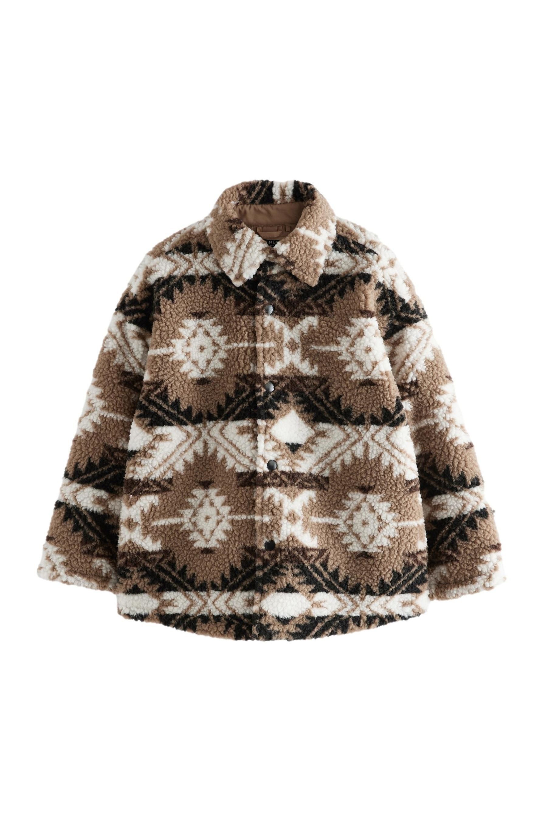 Fleecejacke Teddyfell-Hemdjacke