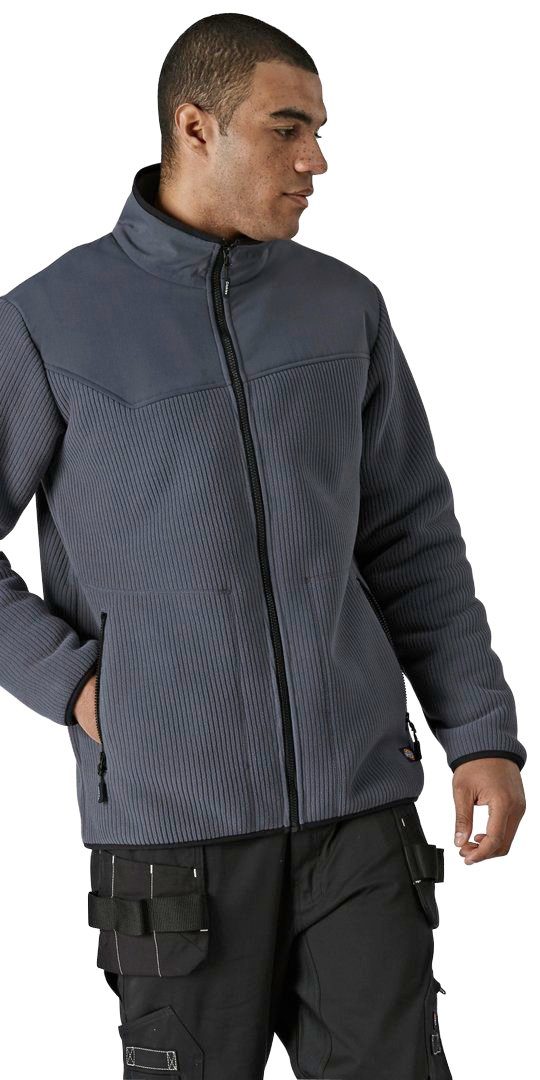 Dickies Fleecejacke Generation-Work-Fleece mit Ripstop-Schulterpartien