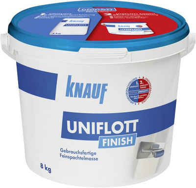 KNAUF Spachtelmasse Knauf Uniflott Finish Spachtelmasse 8 kg