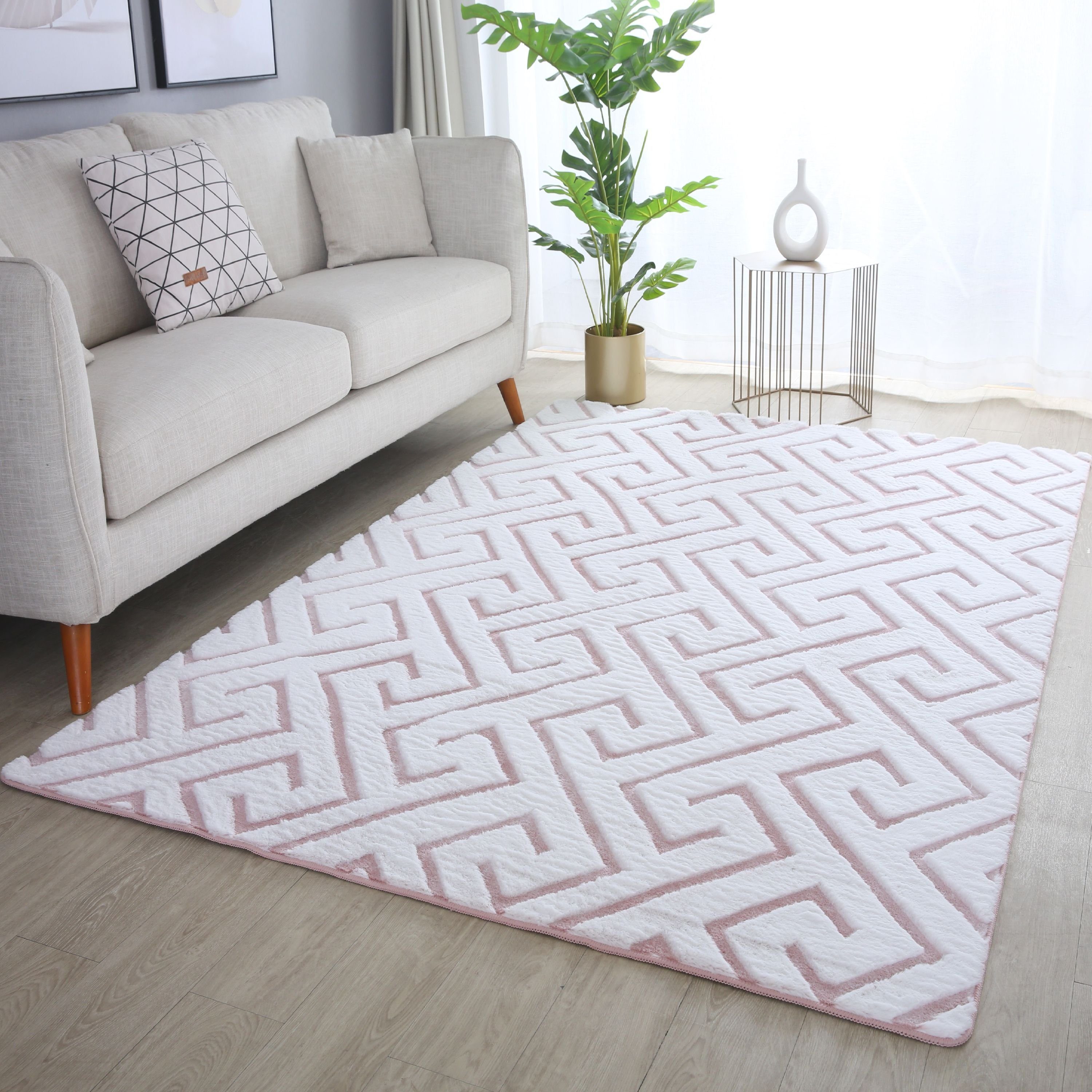 SIMPEX24 Teppich Skandinavisches Design, Läufer, Höhe: günstig online kaufen