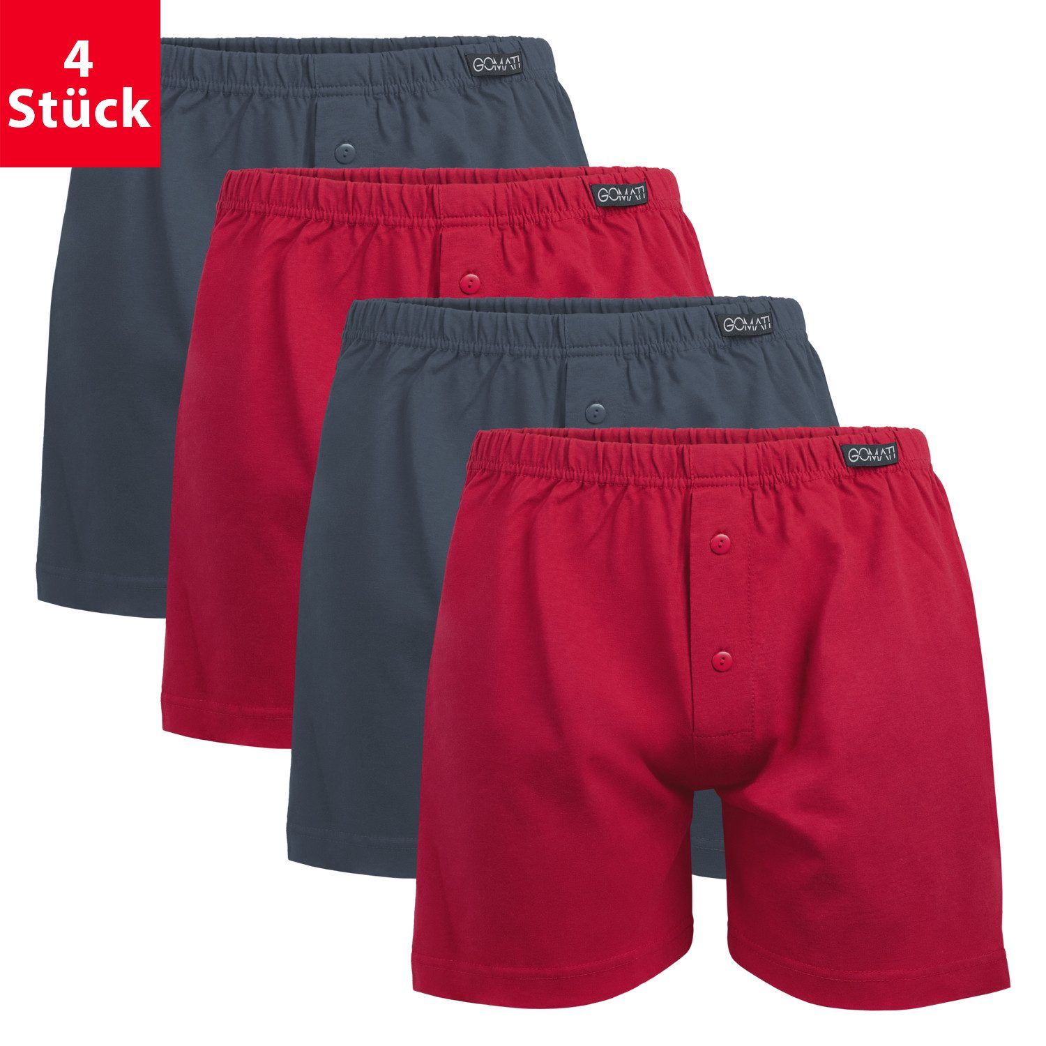 Gomati Boxershorts Herren Jersey Boxershorts Stretch günstig online kaufen