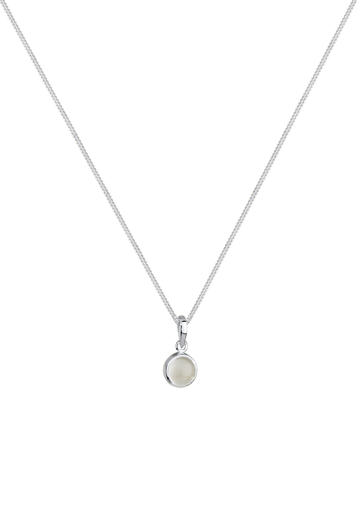 Elli Kette mit Anhänger Klassik Mondstein günstig online kaufen