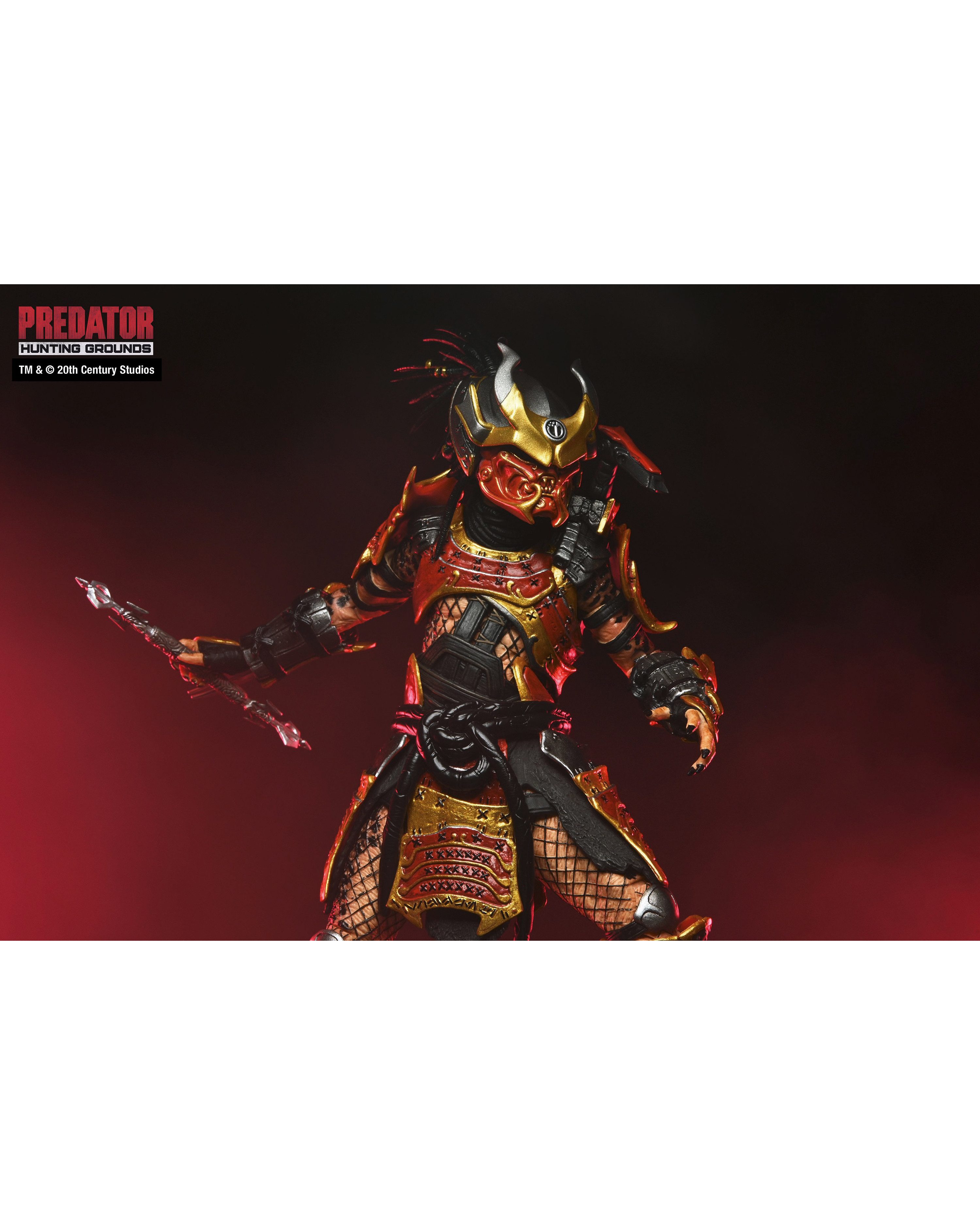 NECA Actionfigur Predator Hunting Grounds 7 Ultimate Samurai Predator