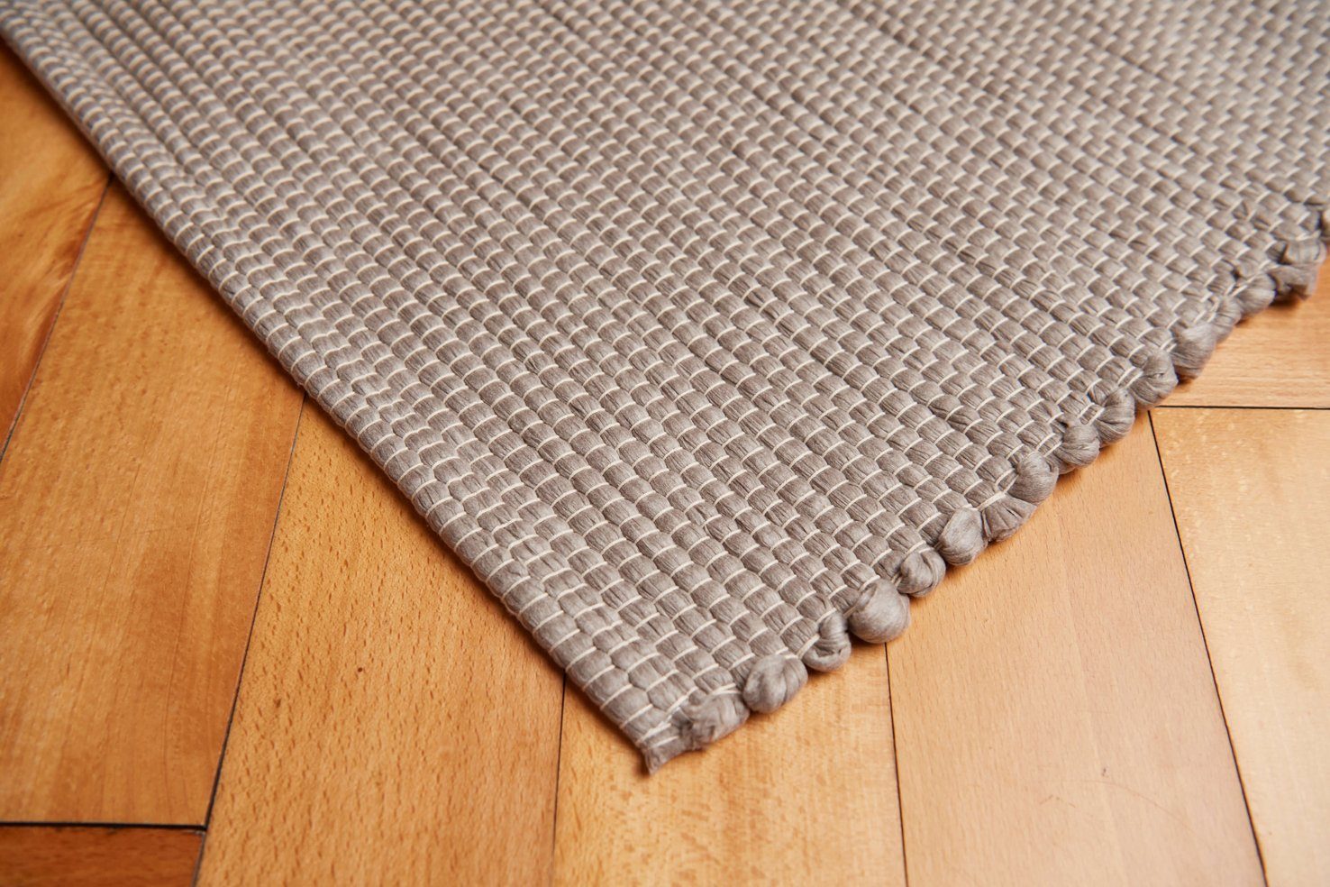 Teppich Lio, lavie, Allzweckteppich aus 100% Recycled Mixed Fibres taupe