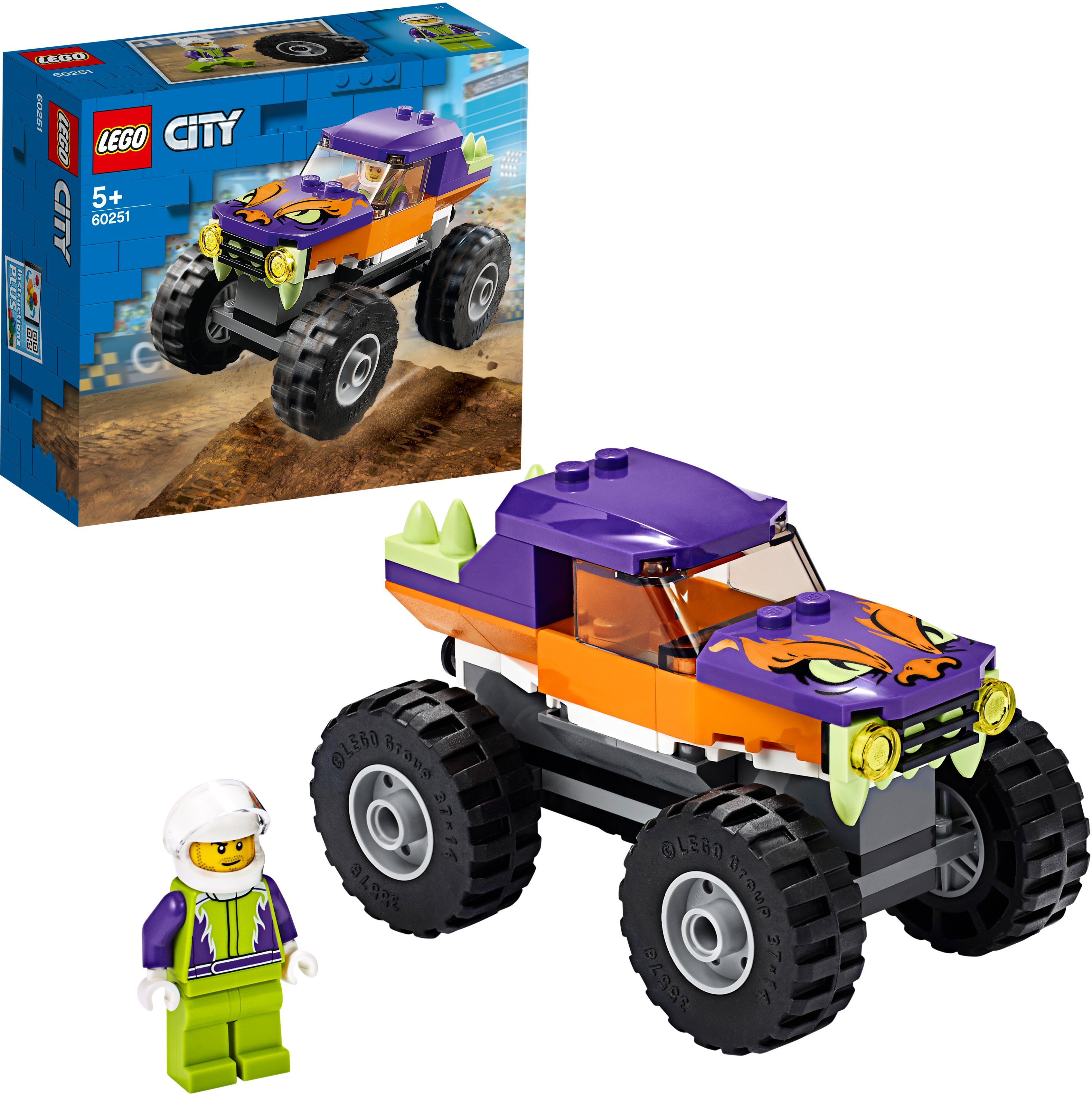 Image of LEGO 60251 Monster-Truck Bausatz, Mehrfarbig