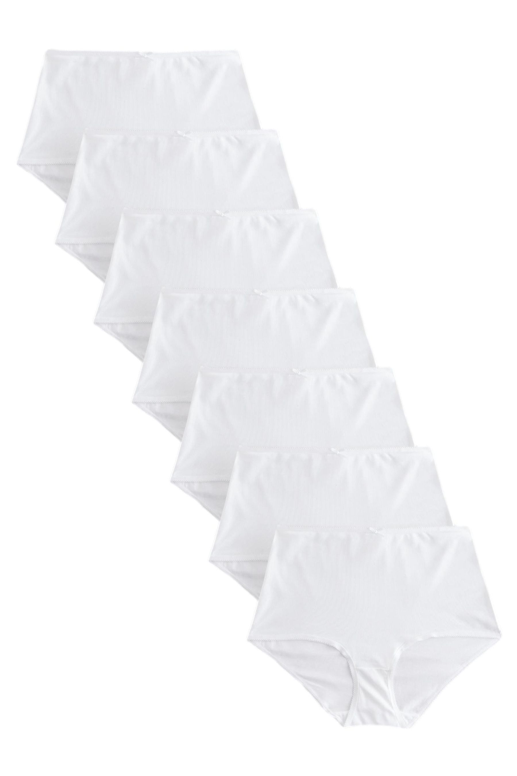 Next Taillenslip Slips mit hohem Baumwollanteil, 7er-Pack, voll (7-St)