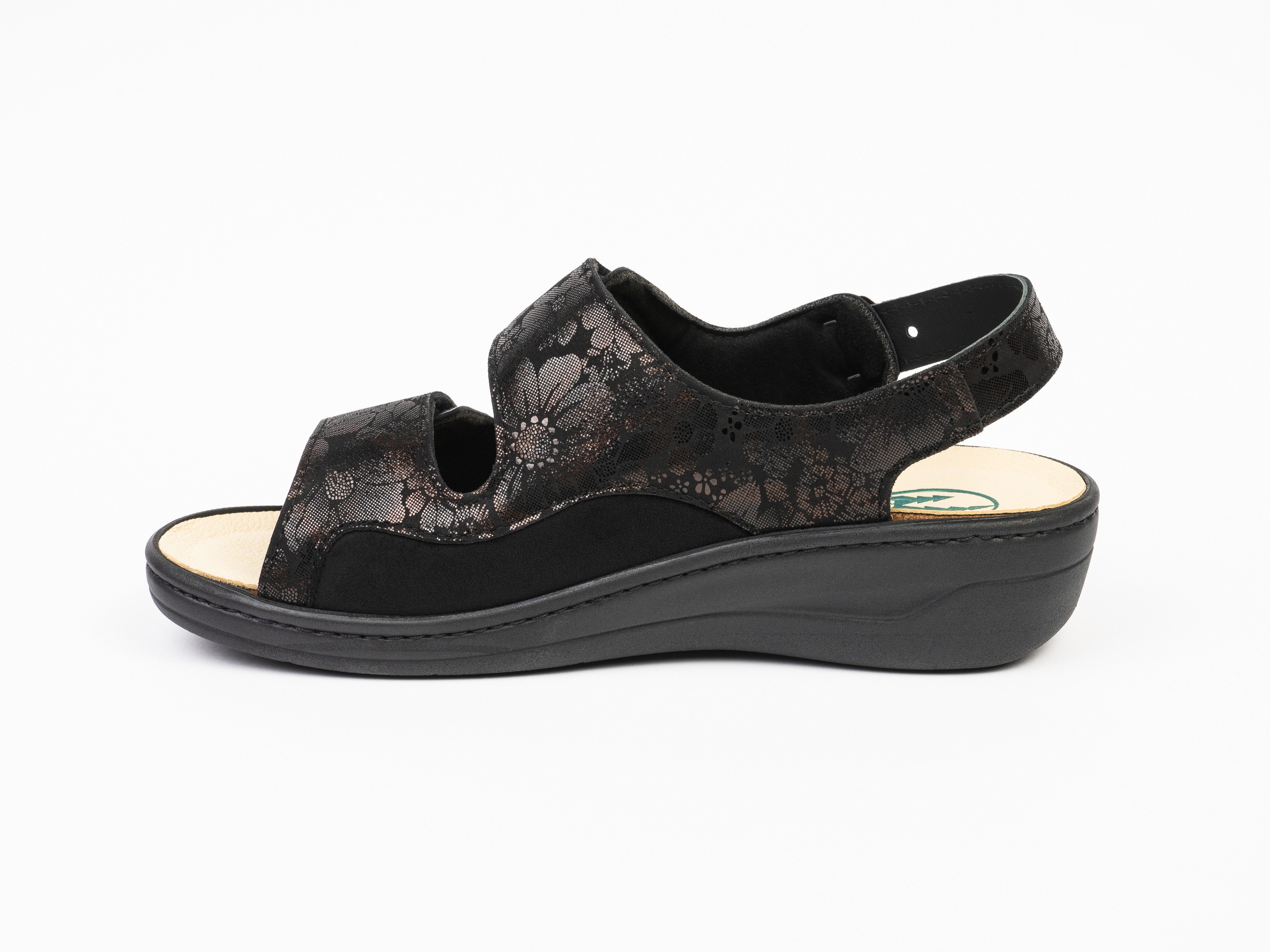 Franken-Schuhe Art. 270-B45 Damen Sandale (geeigent für Hallux Valgus, mit loser Einlage und STRETCH) Weite "H-plus" – Bild 4 von 5
