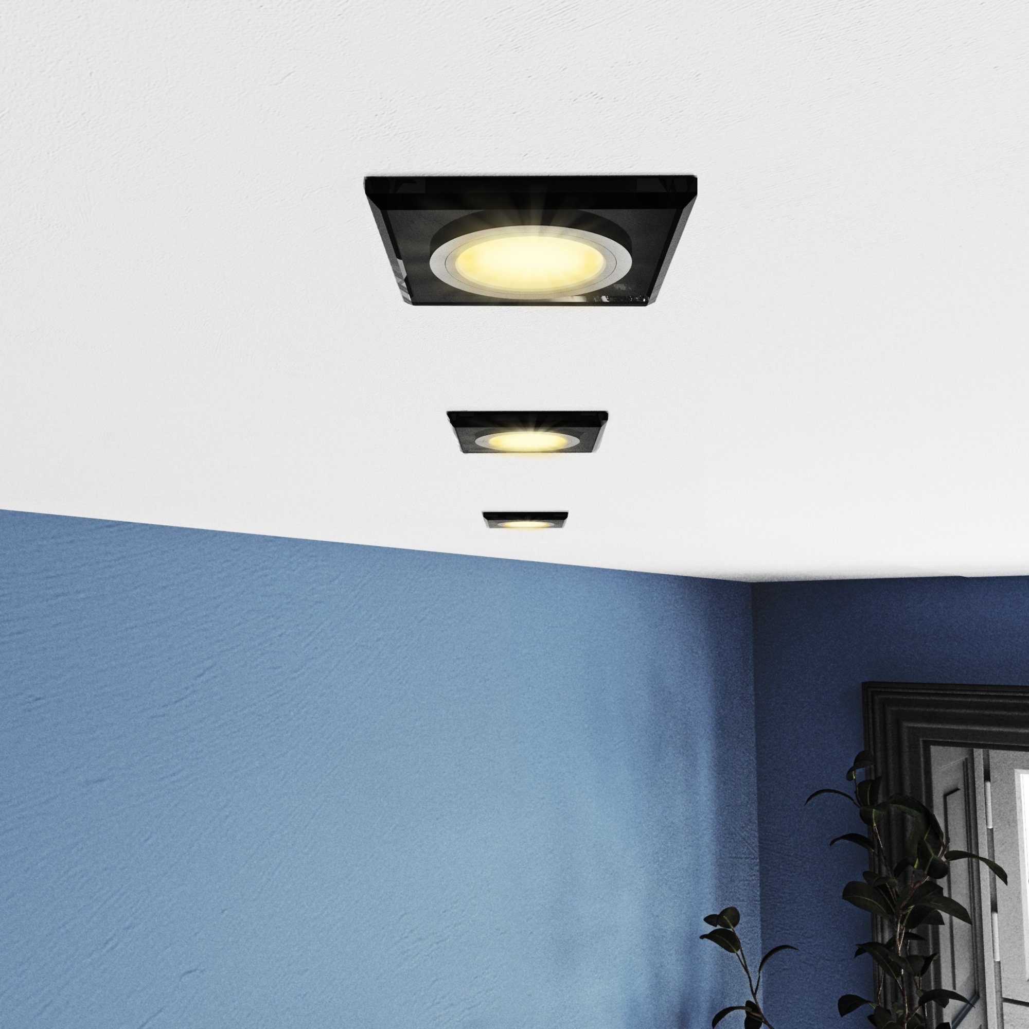 SSC-LUXon LED Einbaustrahler Flacher LED Einbaustrahler günstig online kaufen