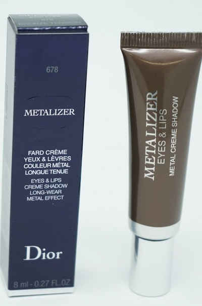 Dior Lidschatten Dior Metalizer Eyes & Lips Creme Shadow Long-Wear 678 Bronze Tension