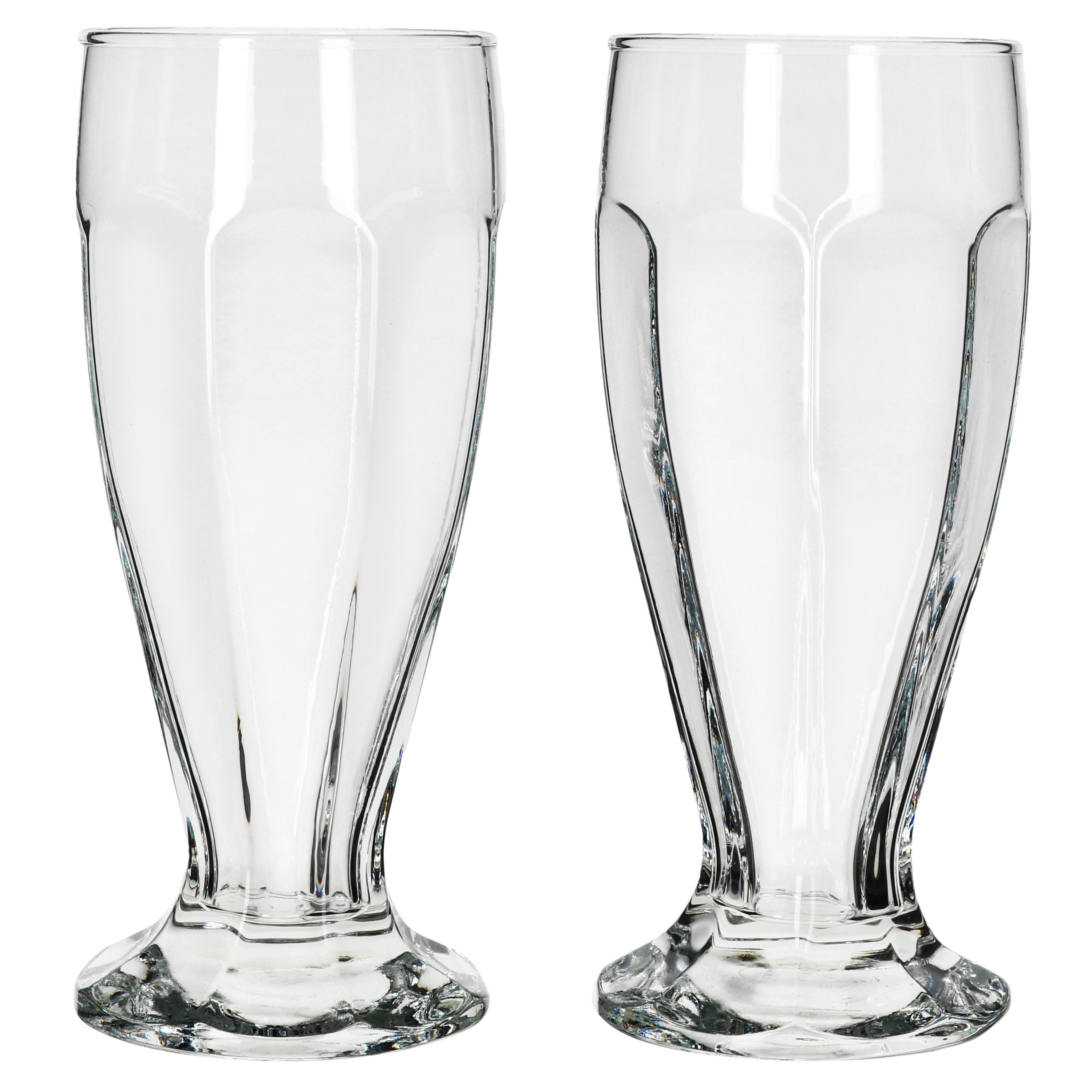 MamboCat Eisschale 12x LONDON Eisbecher mit Fuß 350ml klar hohe Eiskaffeebecher Shake, Glas – Bild 4 von 5