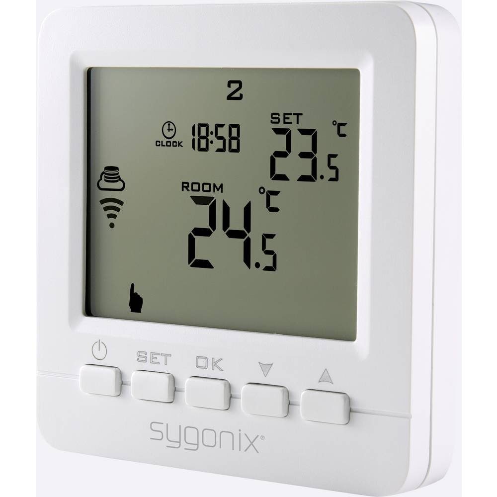 Sygonix Raumthermostat Heizungsthermostat mit WLAN und Sensor