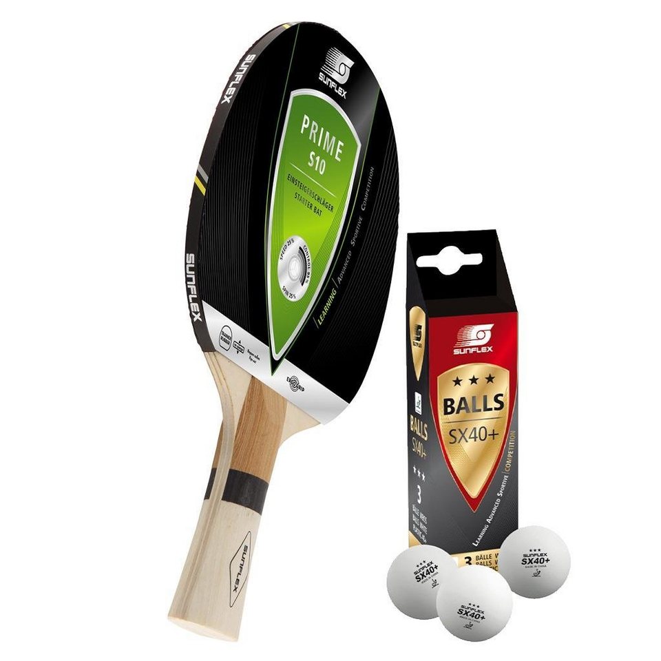 Sunflex Tischtennisschläger »Prime S10 + 3x SX+ Bälle« online kaufen | OTTO