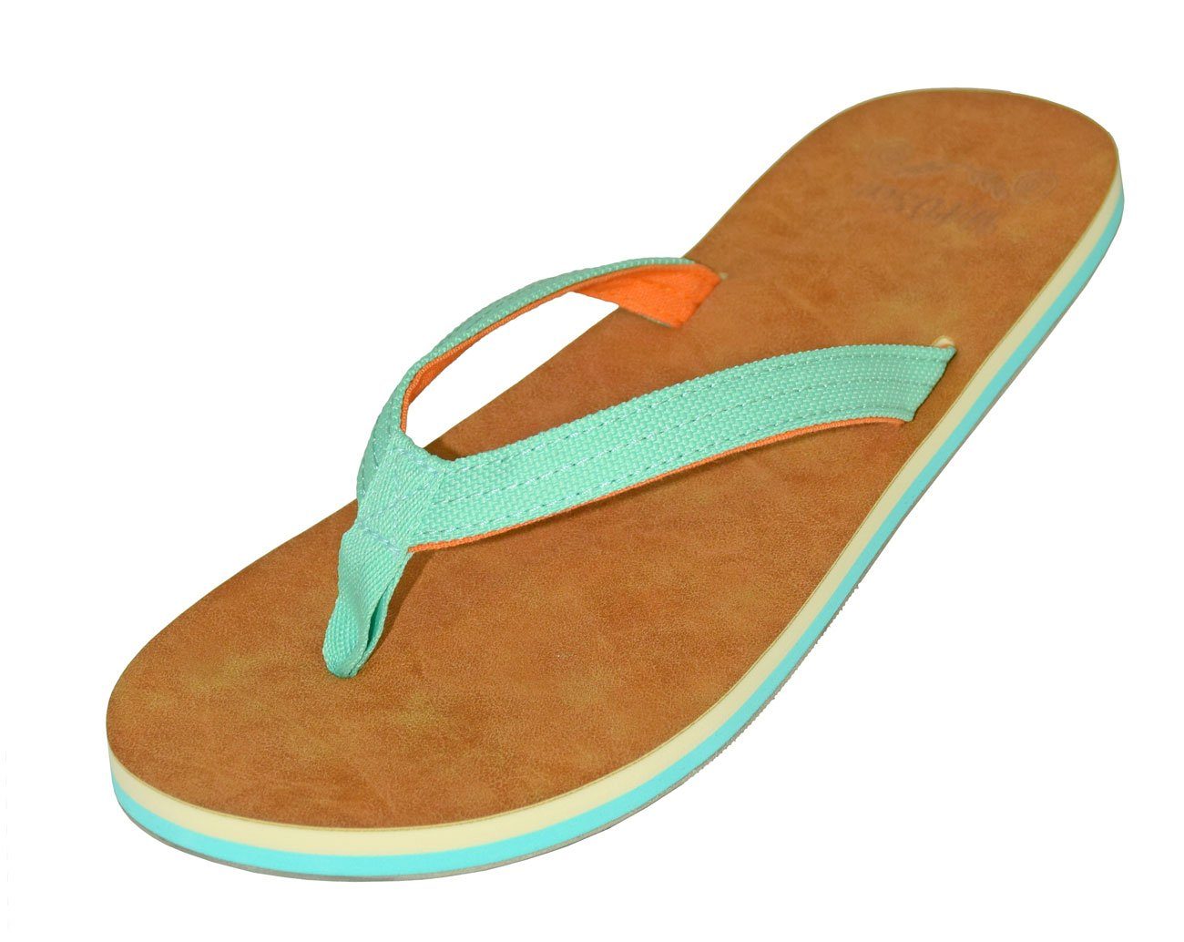 MADSea Tropical Badepantolette Basic Zehentrenner bequemer Flip Flop