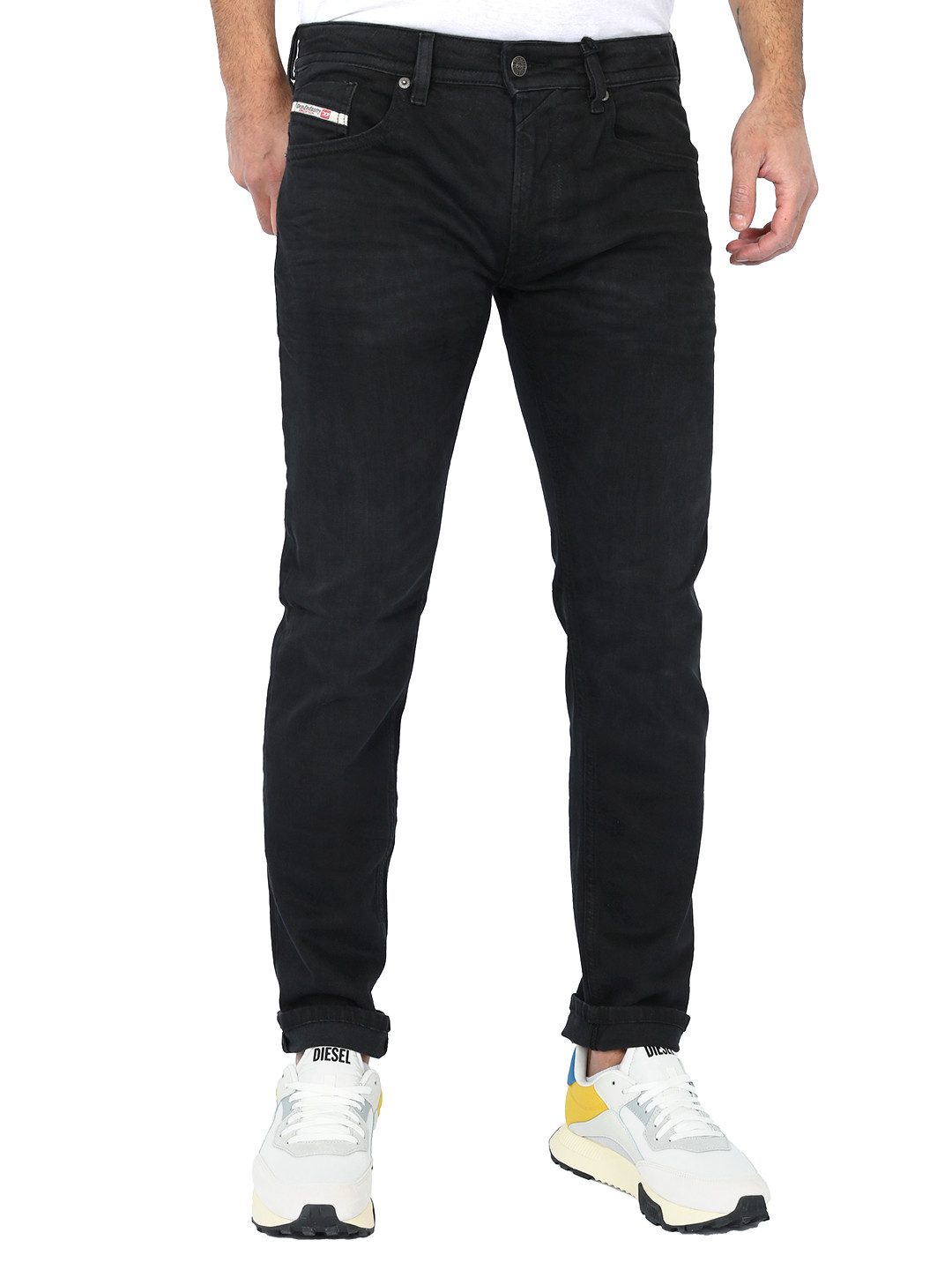 Diesel Slim-fit-Jeans Low Waist - Thommer-X RM044 - Länge:32