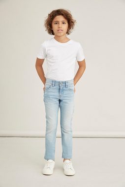 Name It 5-Pocket-Jeans Jungen Denim-Jeans Extra-Slim